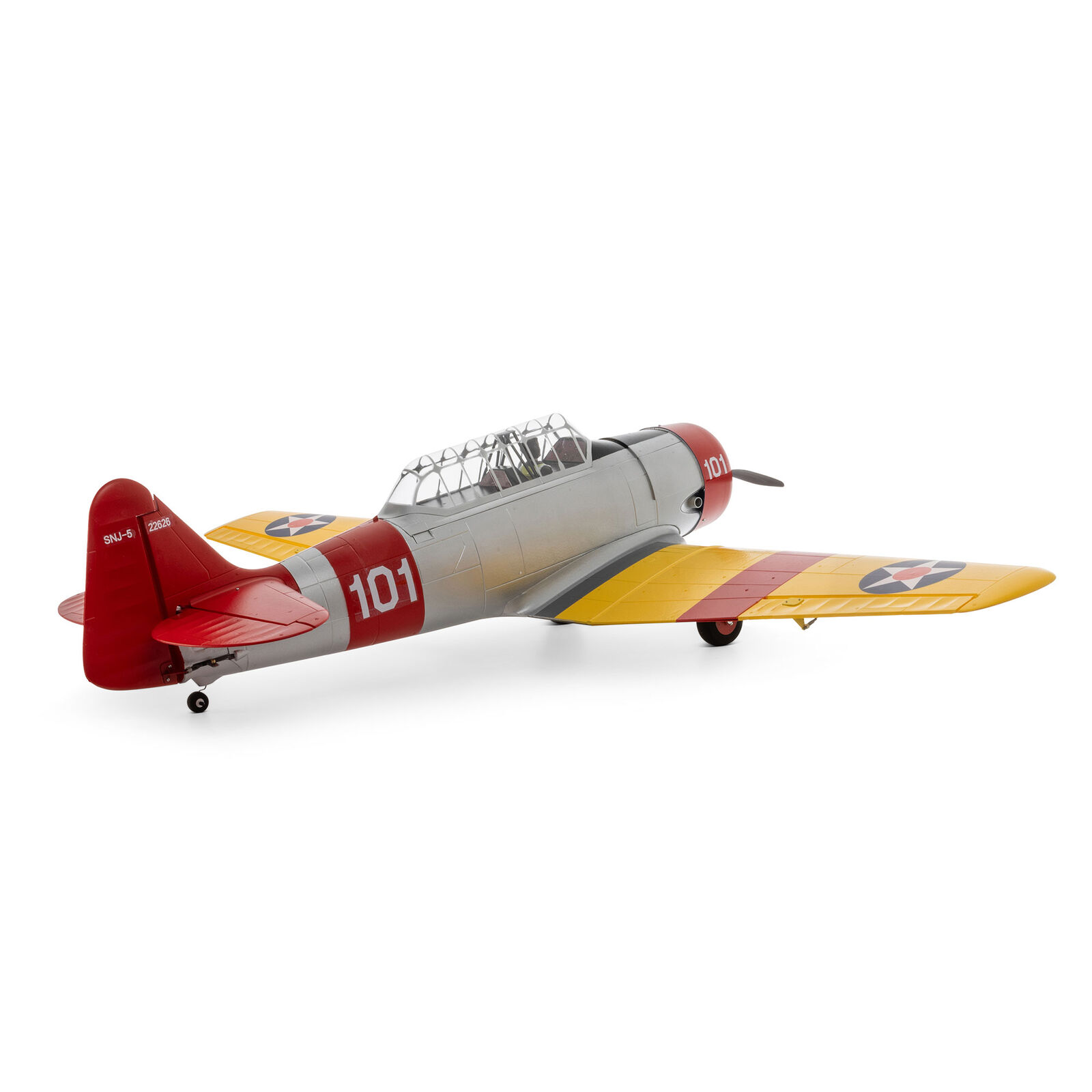 E-flite SNJ-5/AT-6 Texan 1.5m BNF Basic with AS3X+ and SAFE Select-EFL08750