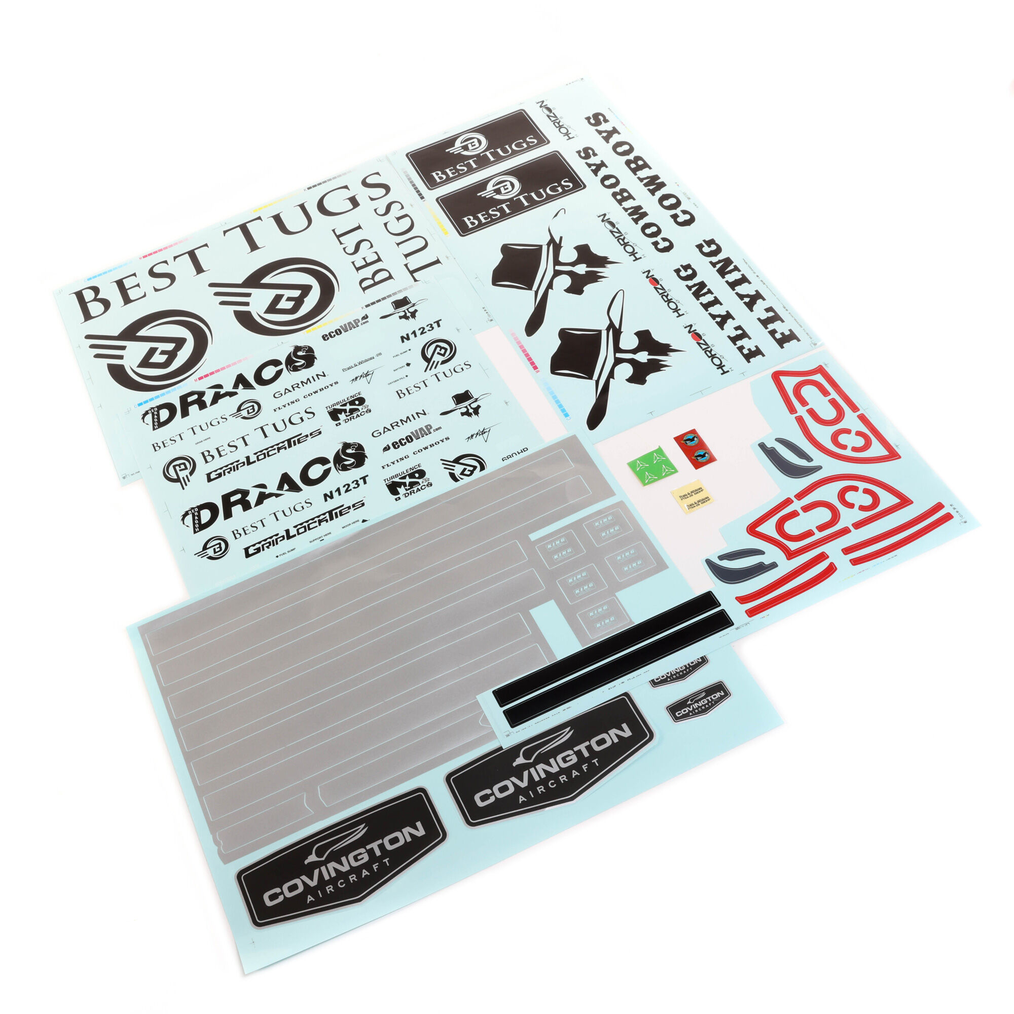 E-flite Decal Sheet: Draco 2.0m-EFL12556 