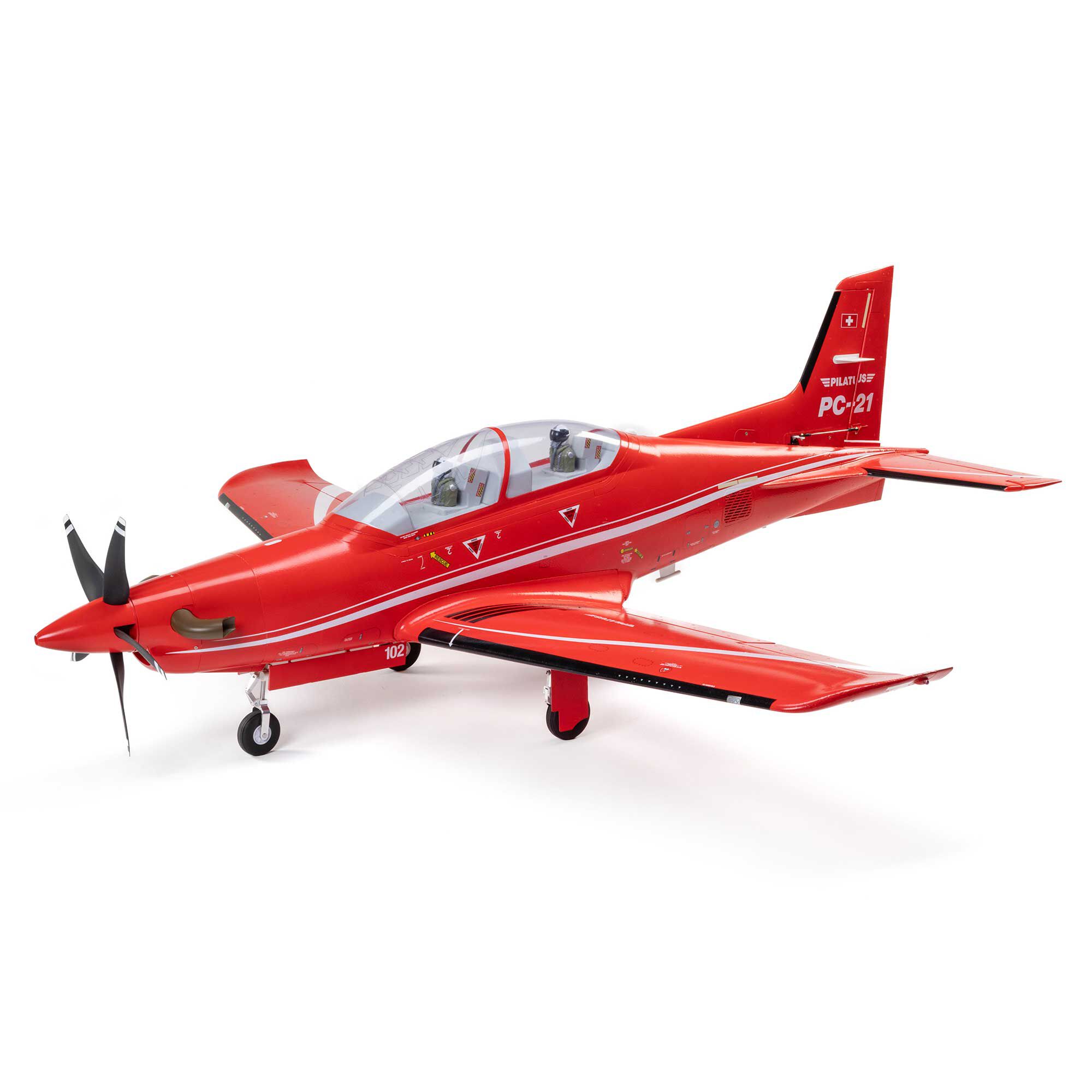 E-flite 1300mm Pilatus PC-21 BNF Basic with AS3X+ and SAFE Select-EFL14950