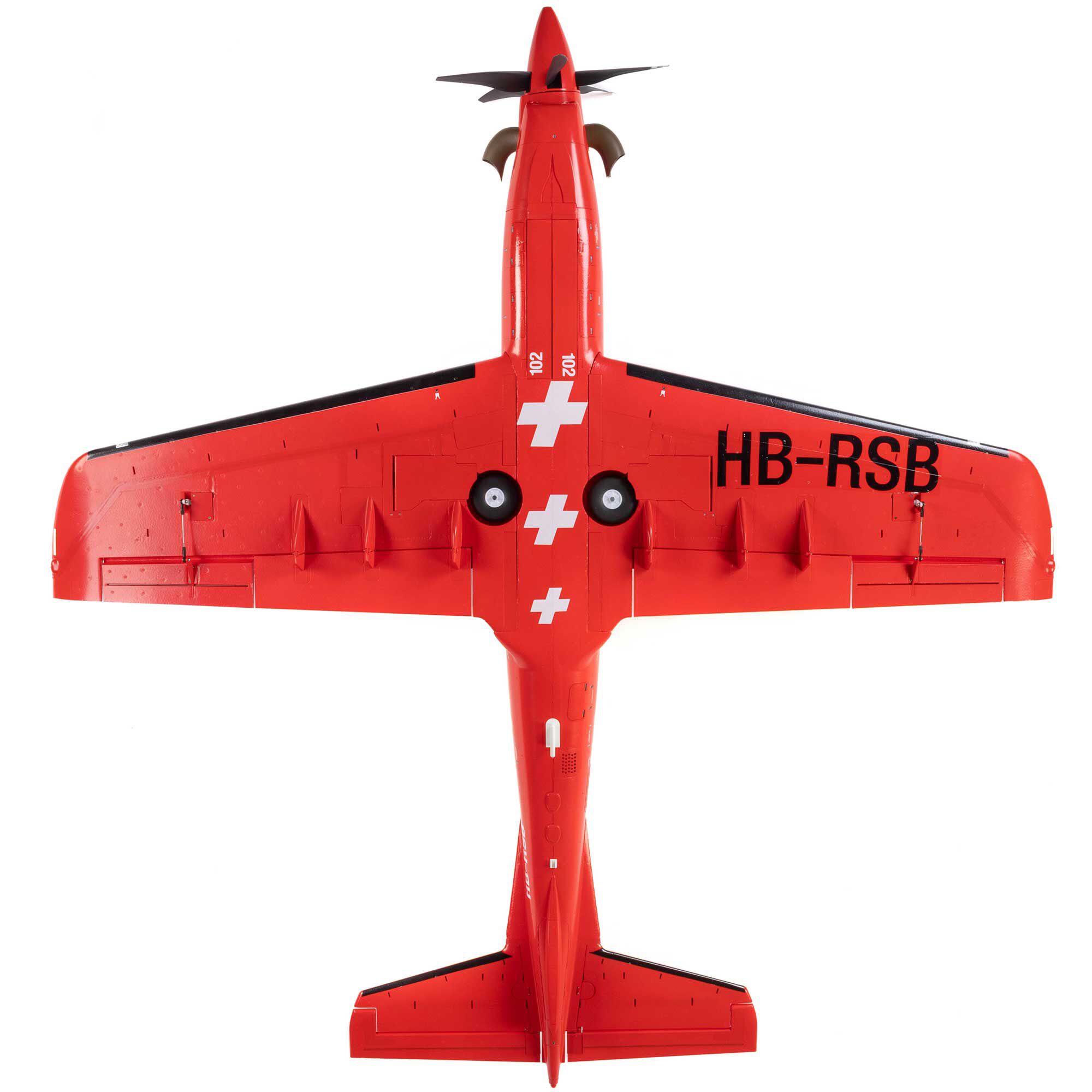 E-flite 1300mm Pilatus PC-21 BNF Basic with AS3X+ and SAFE Select-EFL14950