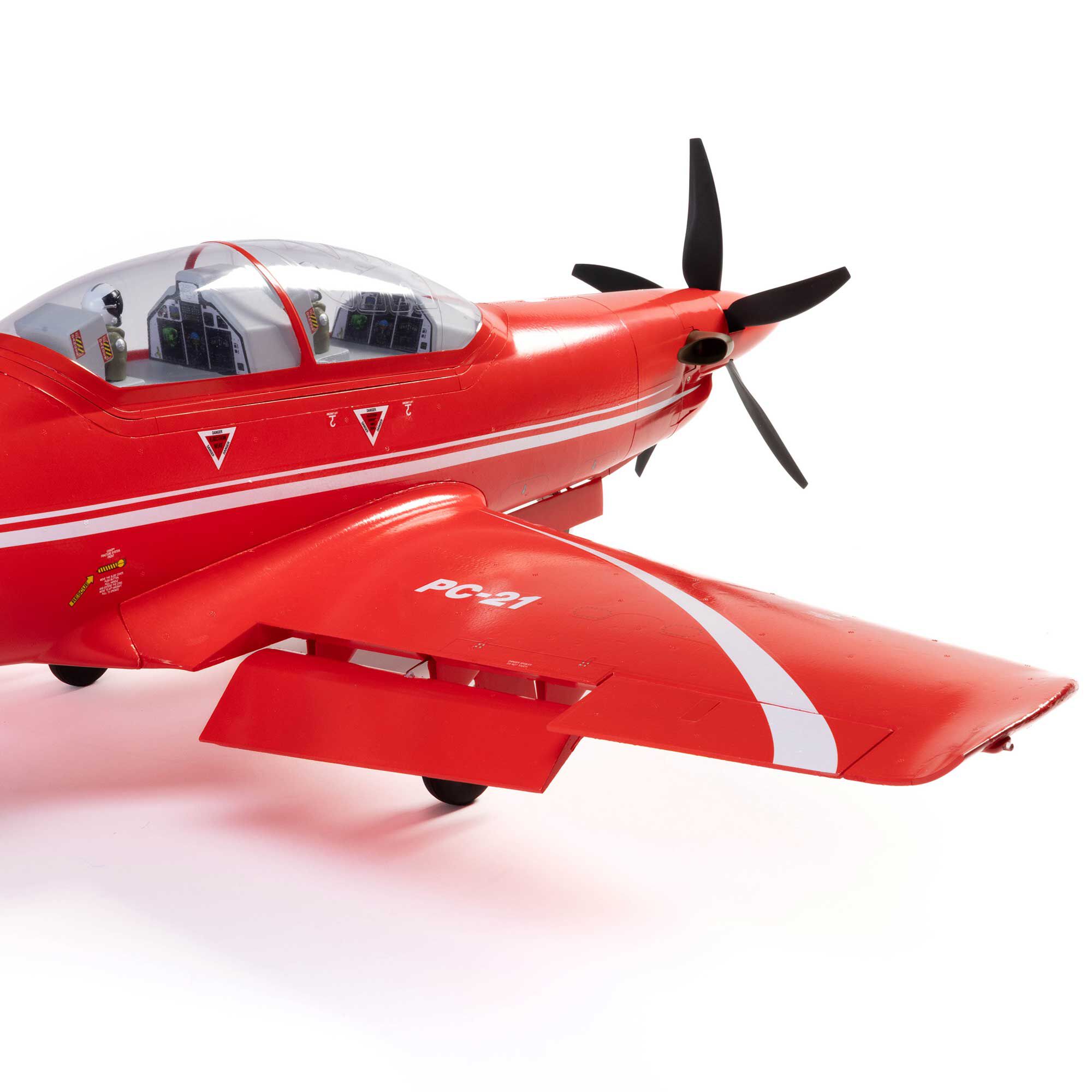 E-flite 1300mm Pilatus PC-21 BNF Basic with AS3X+ and SAFE Select-EFL14950