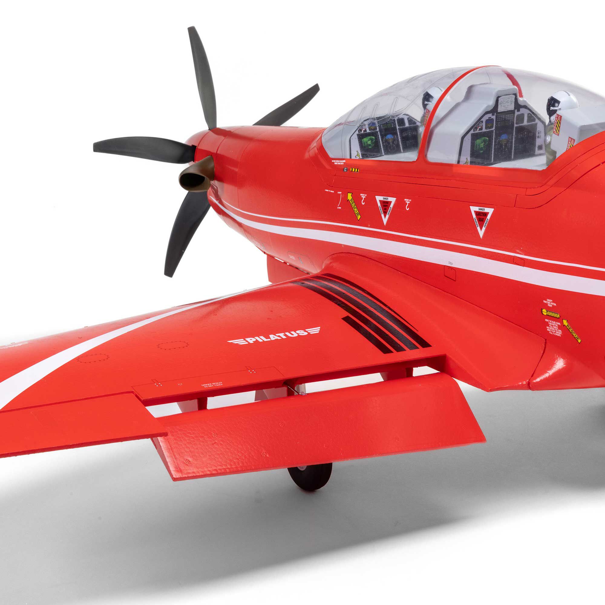 E-flite 1300mm Pilatus PC-21 BNF Basic with AS3X+ and SAFE Select-EFL14950