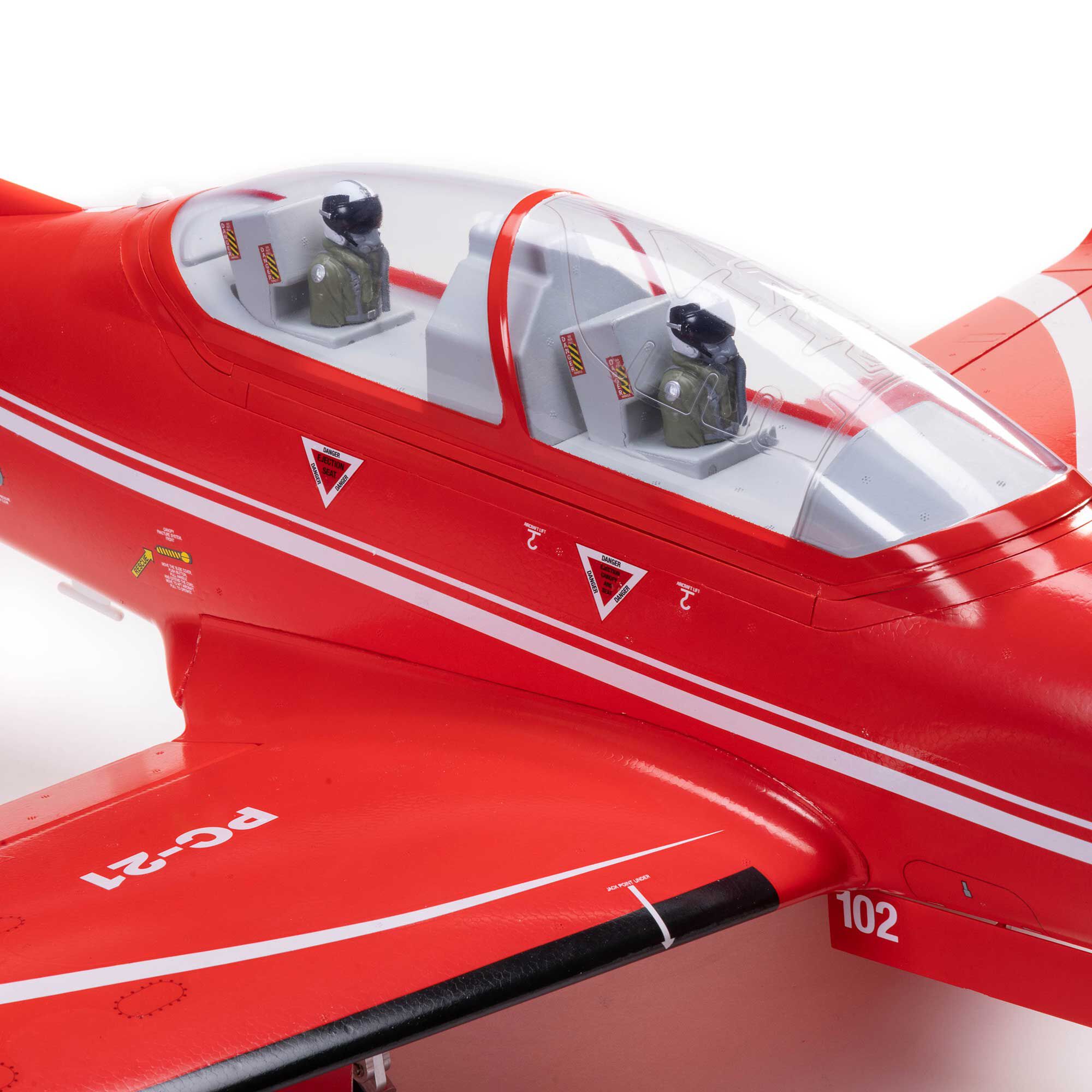 E-flite 1300mm Pilatus PC-21 BNF Basic with AS3X+ and SAFE Select-EFL14950