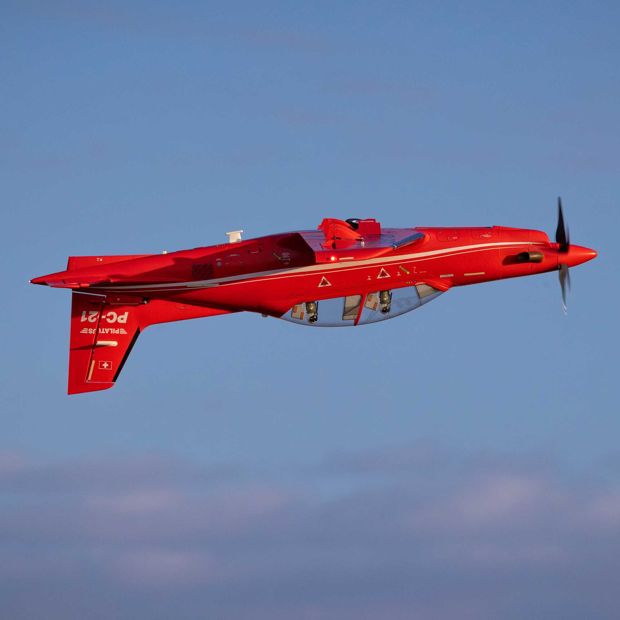 E-flite 1300mm Pilatus PC-21 BNF Basic with AS3X+ and SAFE Select-EFL14950
