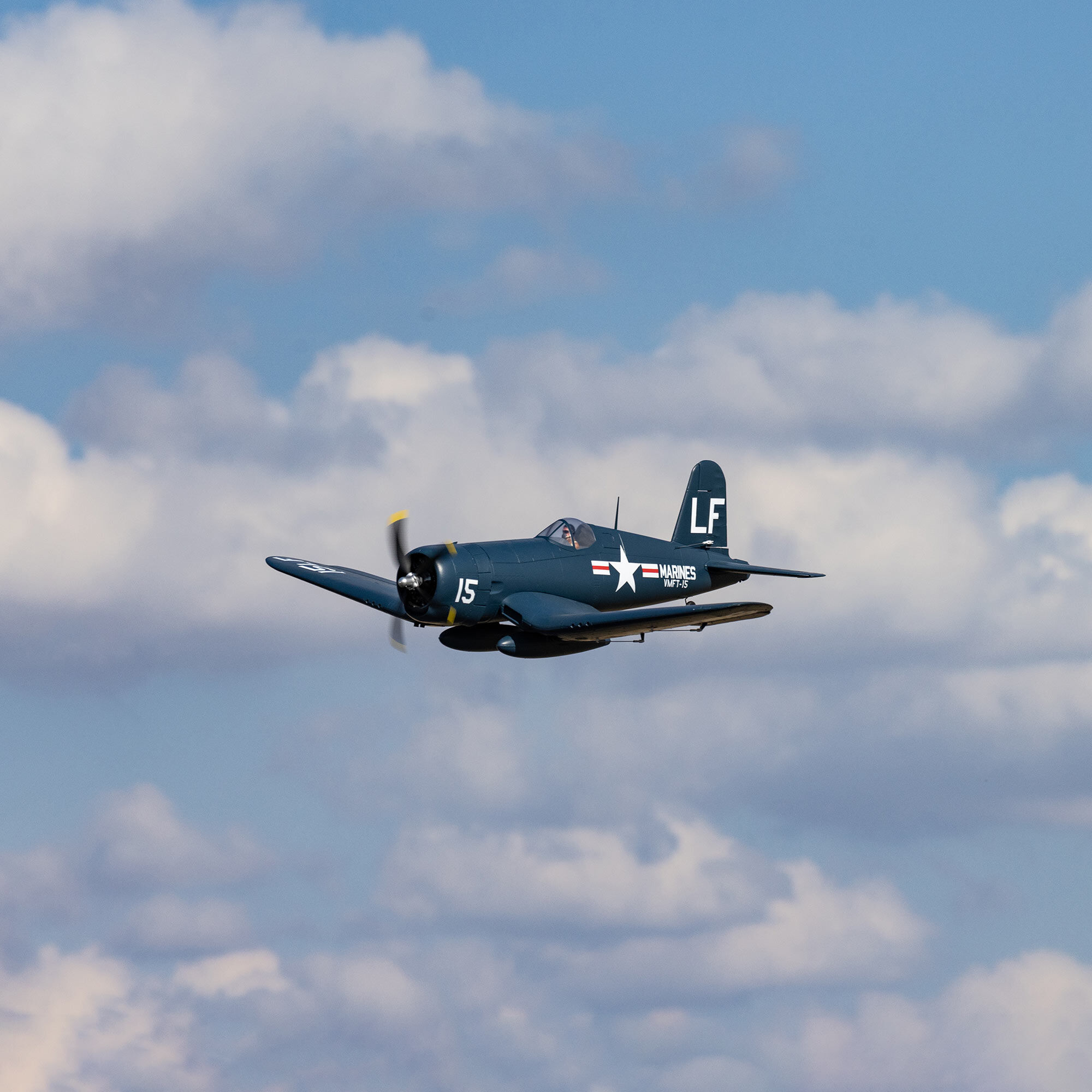E-flite F4U-4 Corsair 1.2m BNF Basic with AS3X and SAFE Select-EFL18550