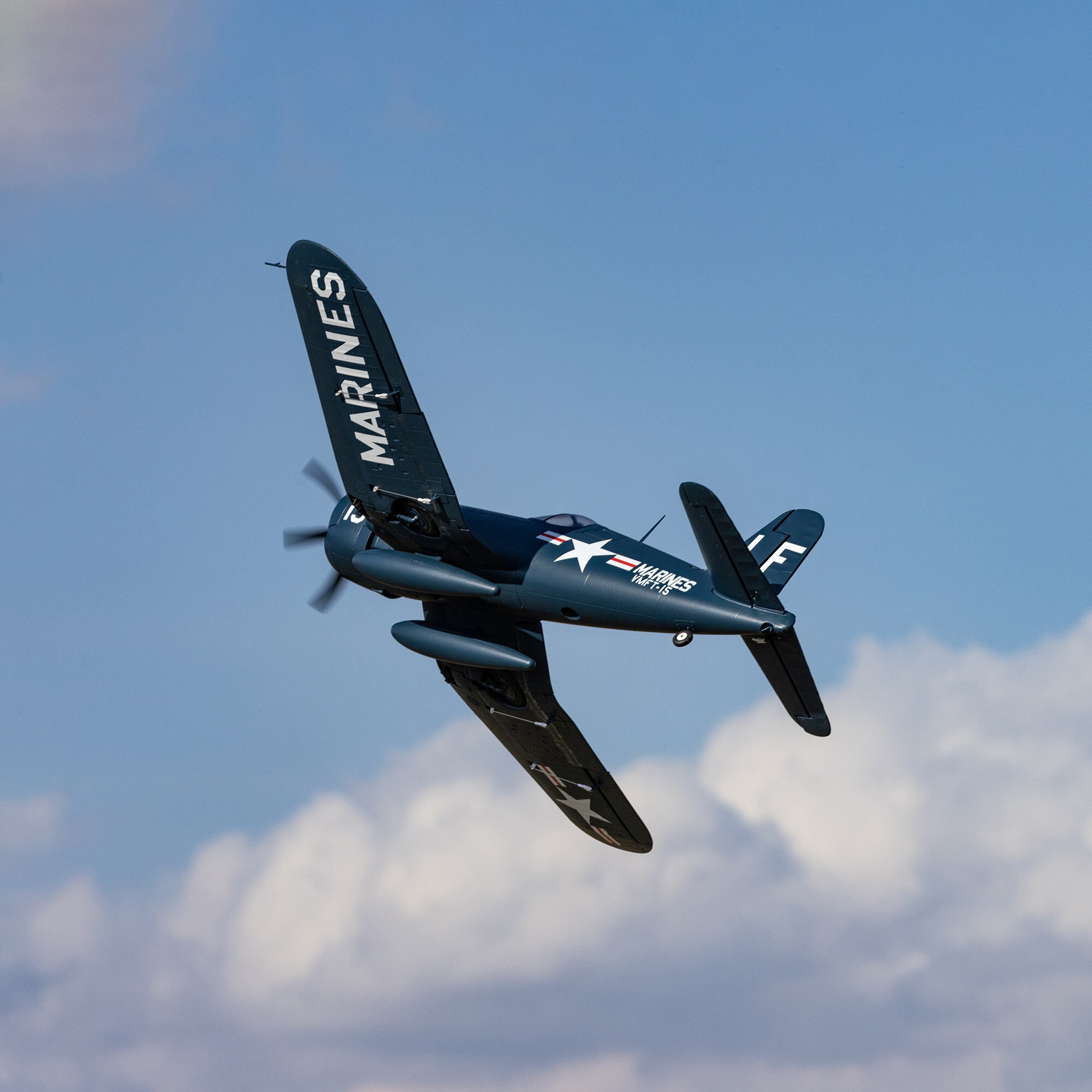 E-flite F4U-4 Corsair 1.2m BNF Basic with AS3X and SAFE Select-EFL18550