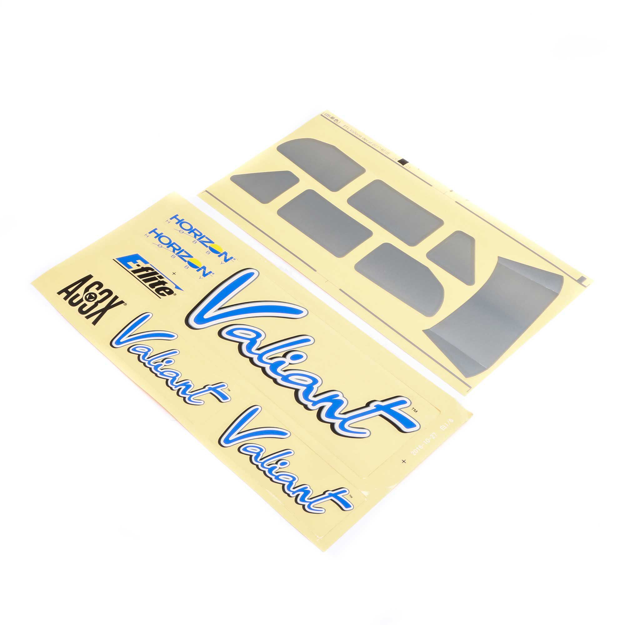 E-flite Decal Sheet: Valiant 1.3m-EFL4963