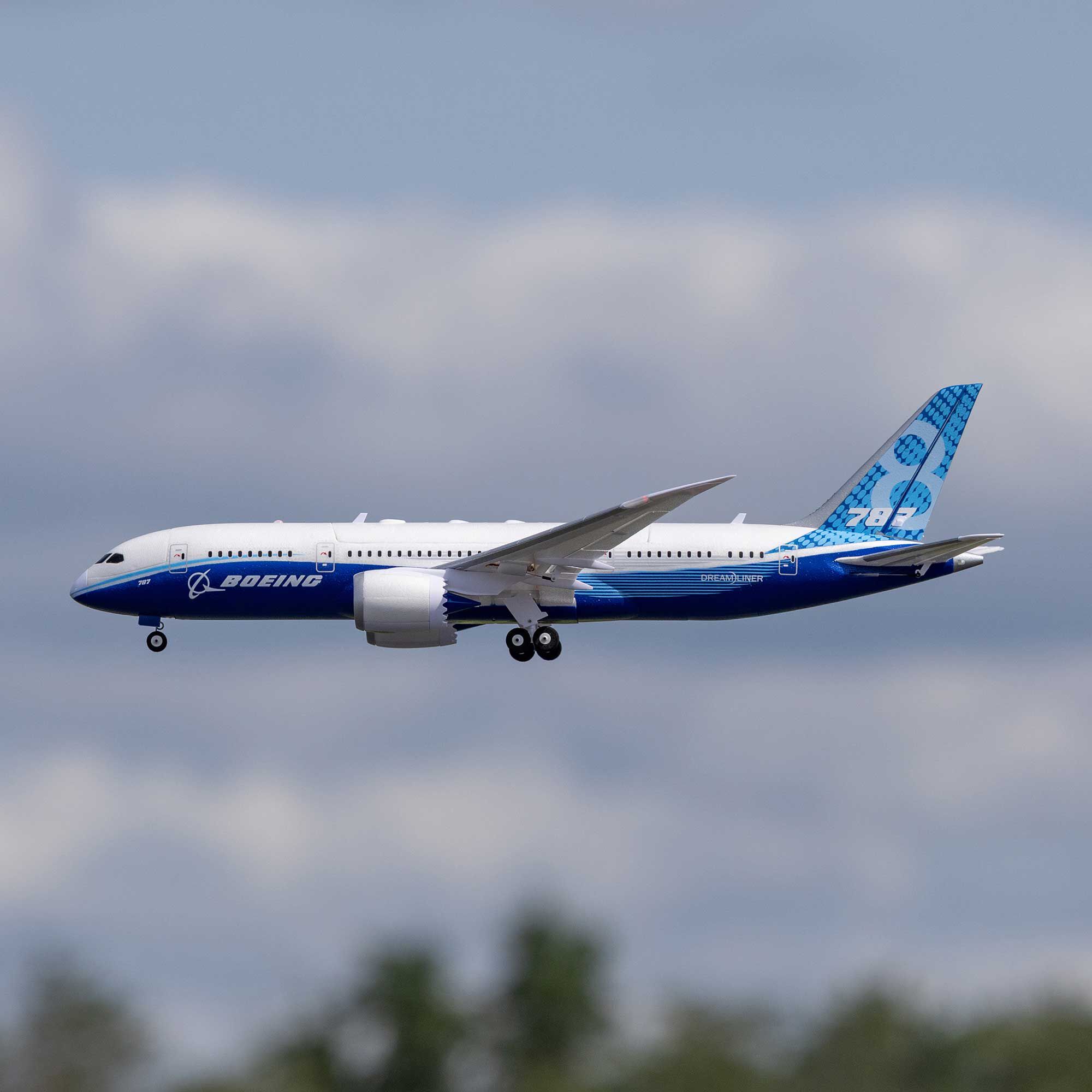 E-flite Boeing 787-8 Dreamliner Twin 30mm EDF BNF Basic with AS3X and SAFE Select