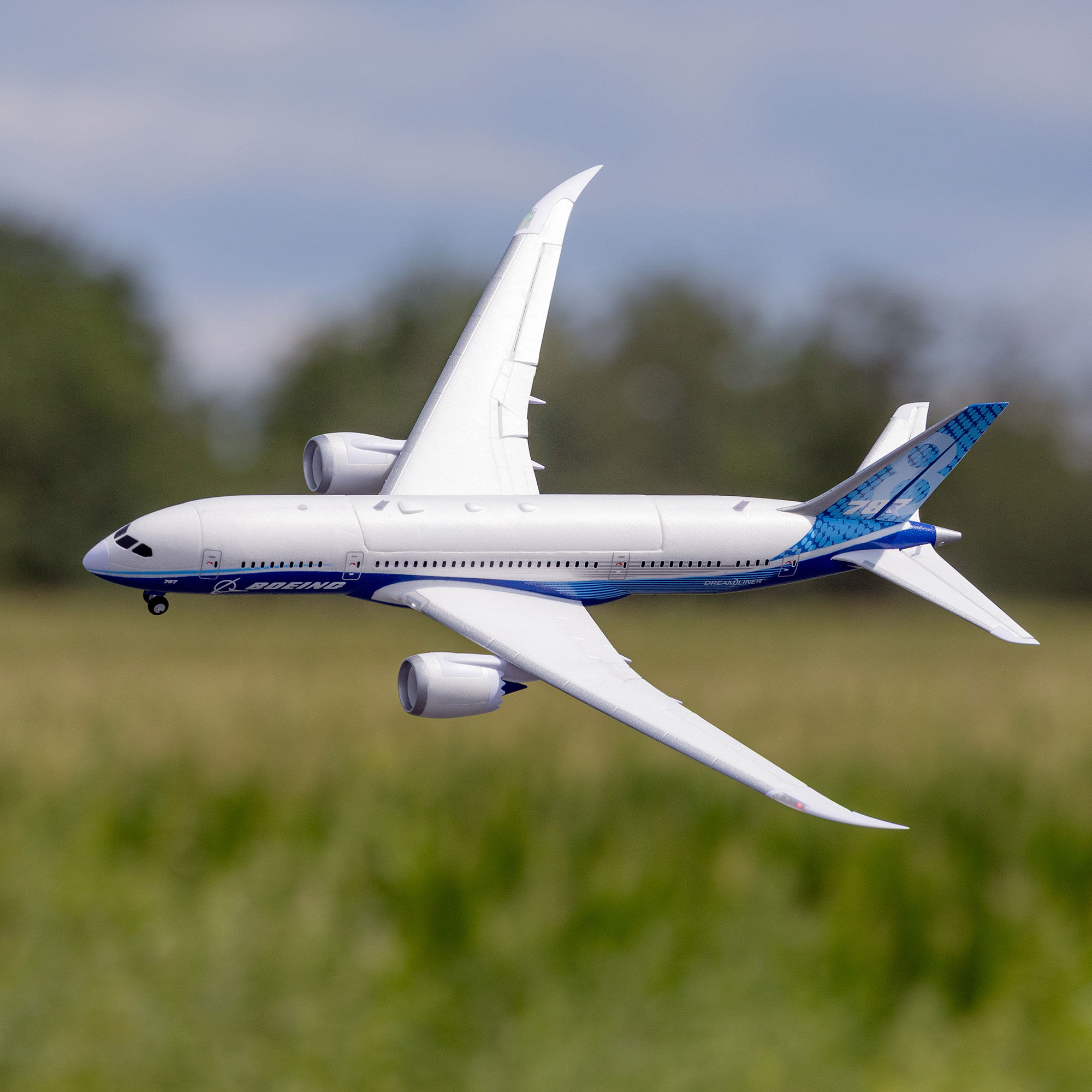E-flite Boeing 787-8 Dreamliner Twin 30mm EDF BNF Basic with AS3X and SAFE Select