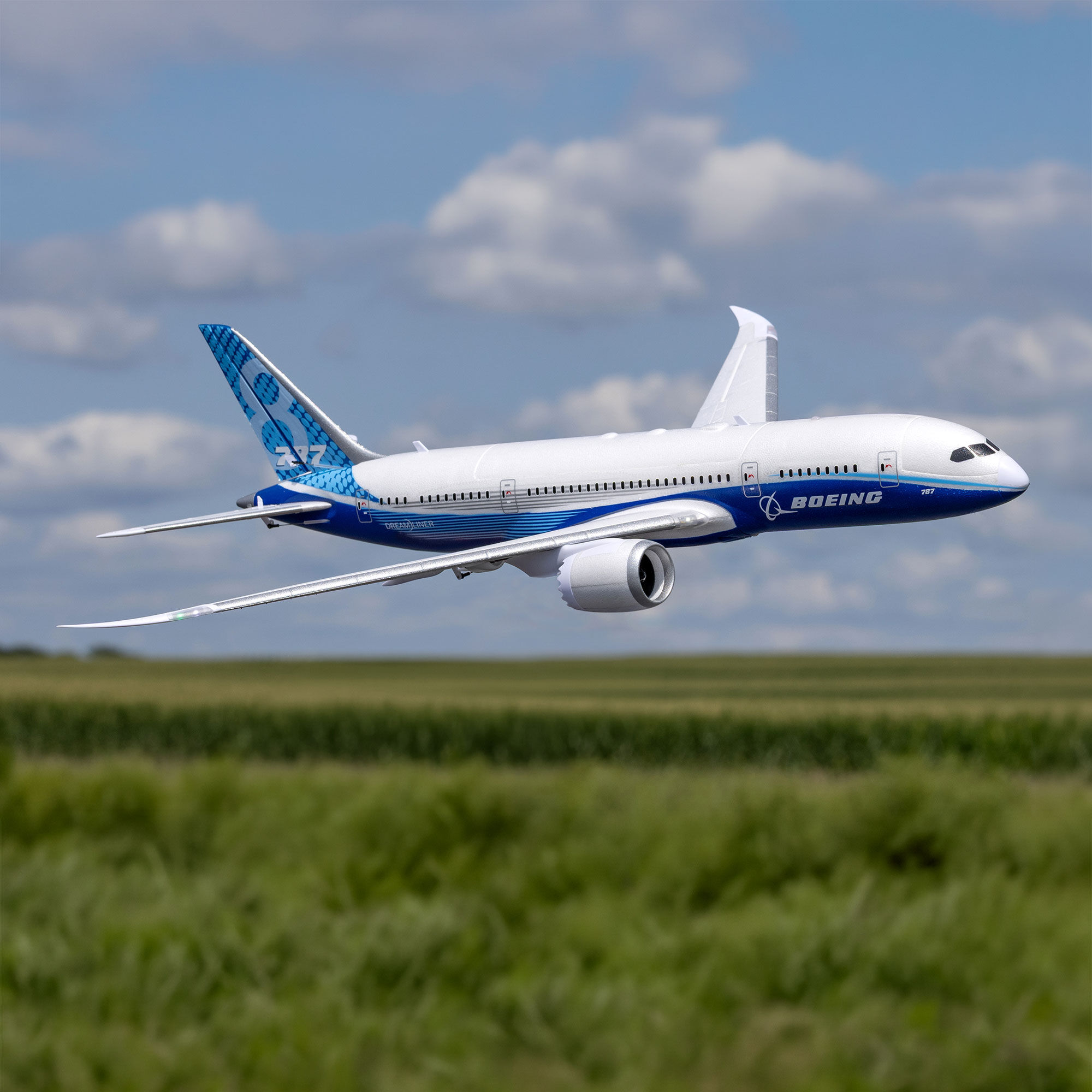 E-flite Boeing 787-8 Dreamliner Twin 30mm EDF BNF Basic with AS3X and SAFE Select