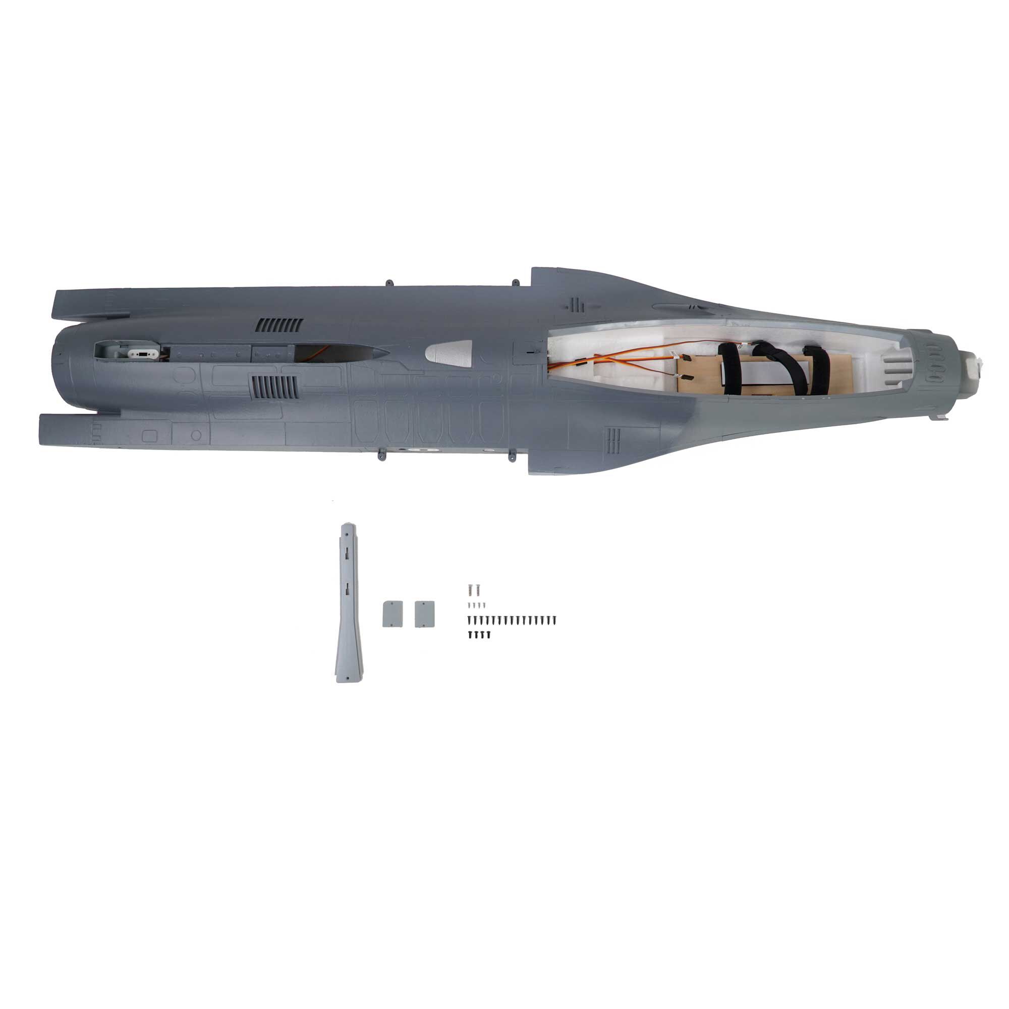 E-flite F-16 Falcon 80mm BNF Basic EDF Jet Airplane w/SAFE Select & AS3X Technology (EFL87850)
