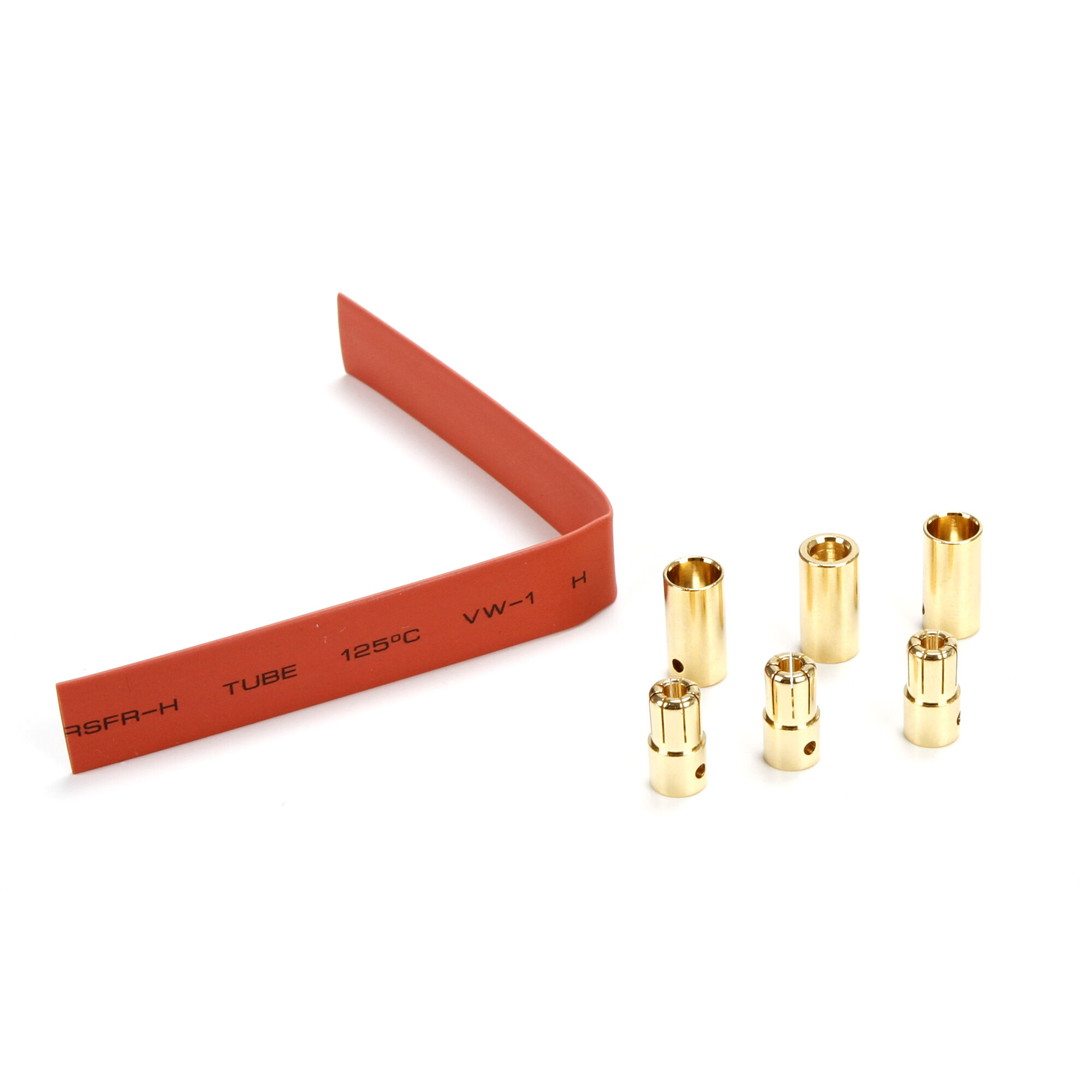 E-flite Connector: Gold Bullet Set, 6.5mm (3)-EFLA266
