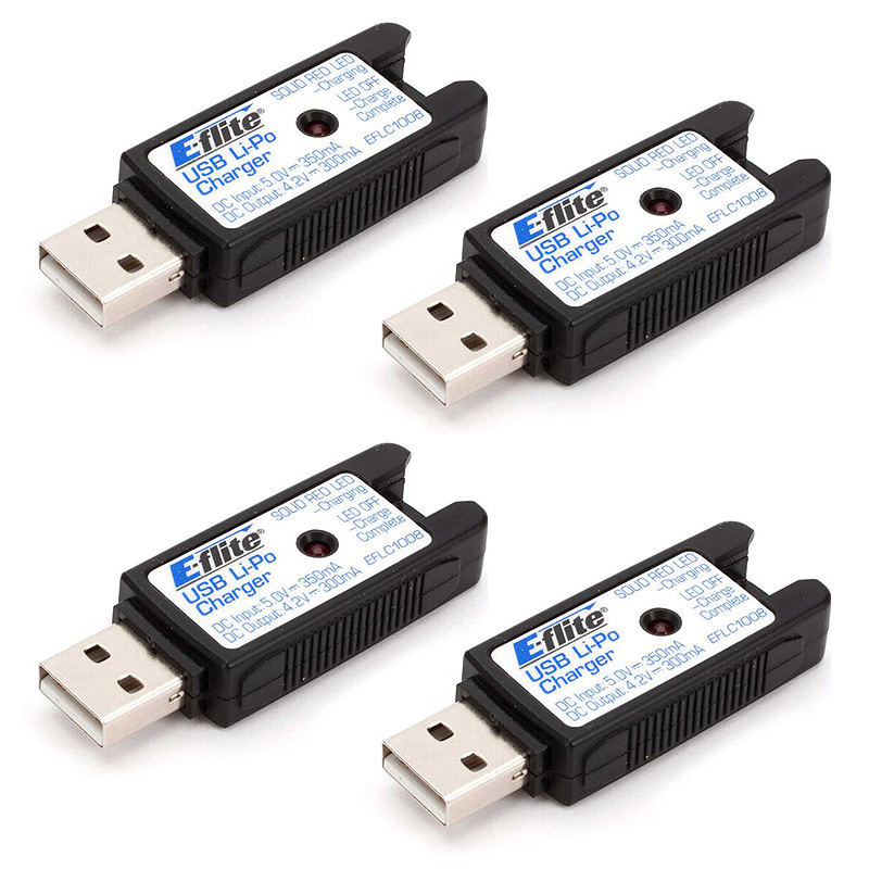 E-flite 1S USB Li-Po Charger, 300mA