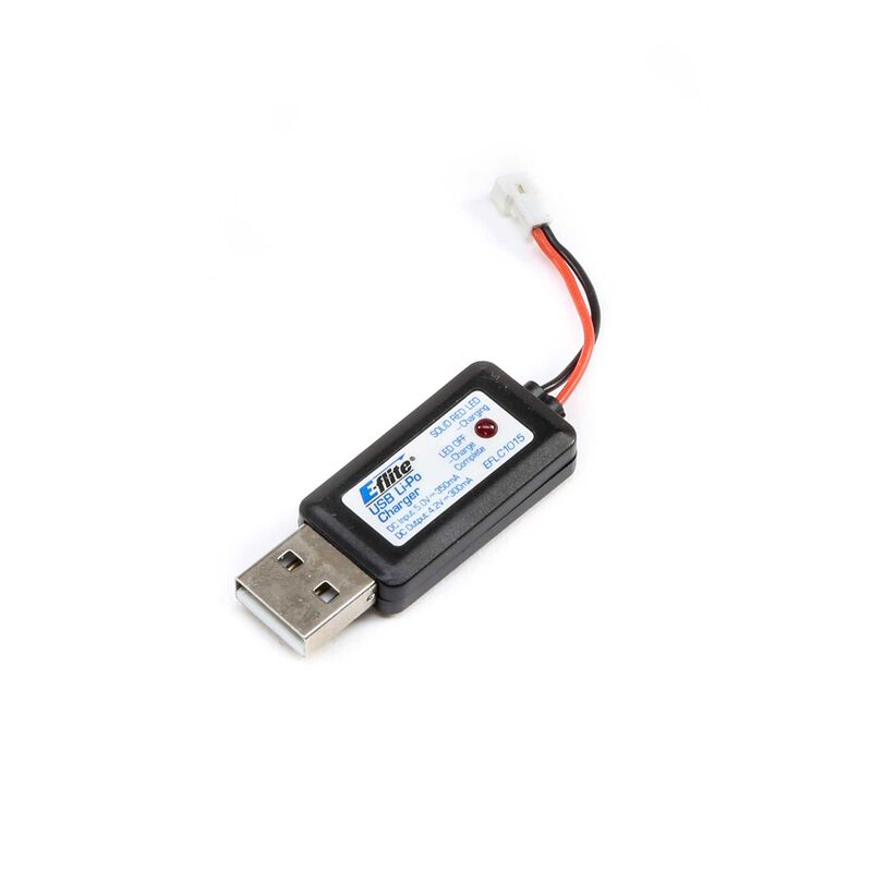 E-flite 1S USB Li-Po Charger 300mAh-EFLC1015