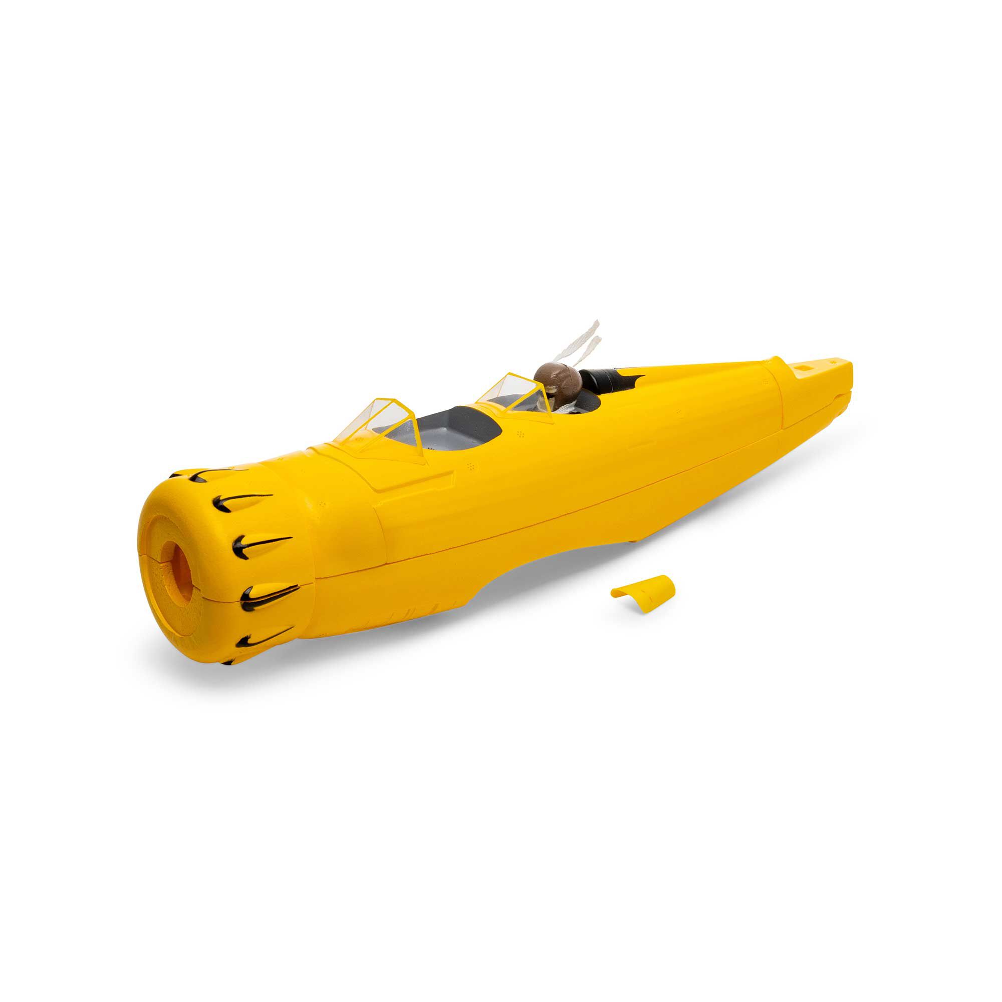 E-flite Fuselage w/ Hatch: UMX WACO, Yellow-EFLU05351Y