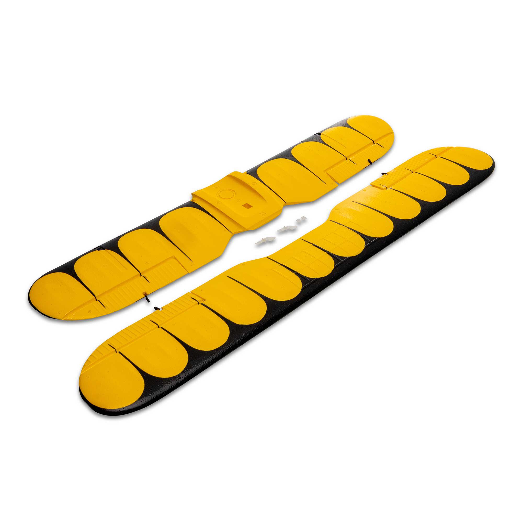 E-flite Wing Set: UMX WACO, Yellow-EFLU05352Y
