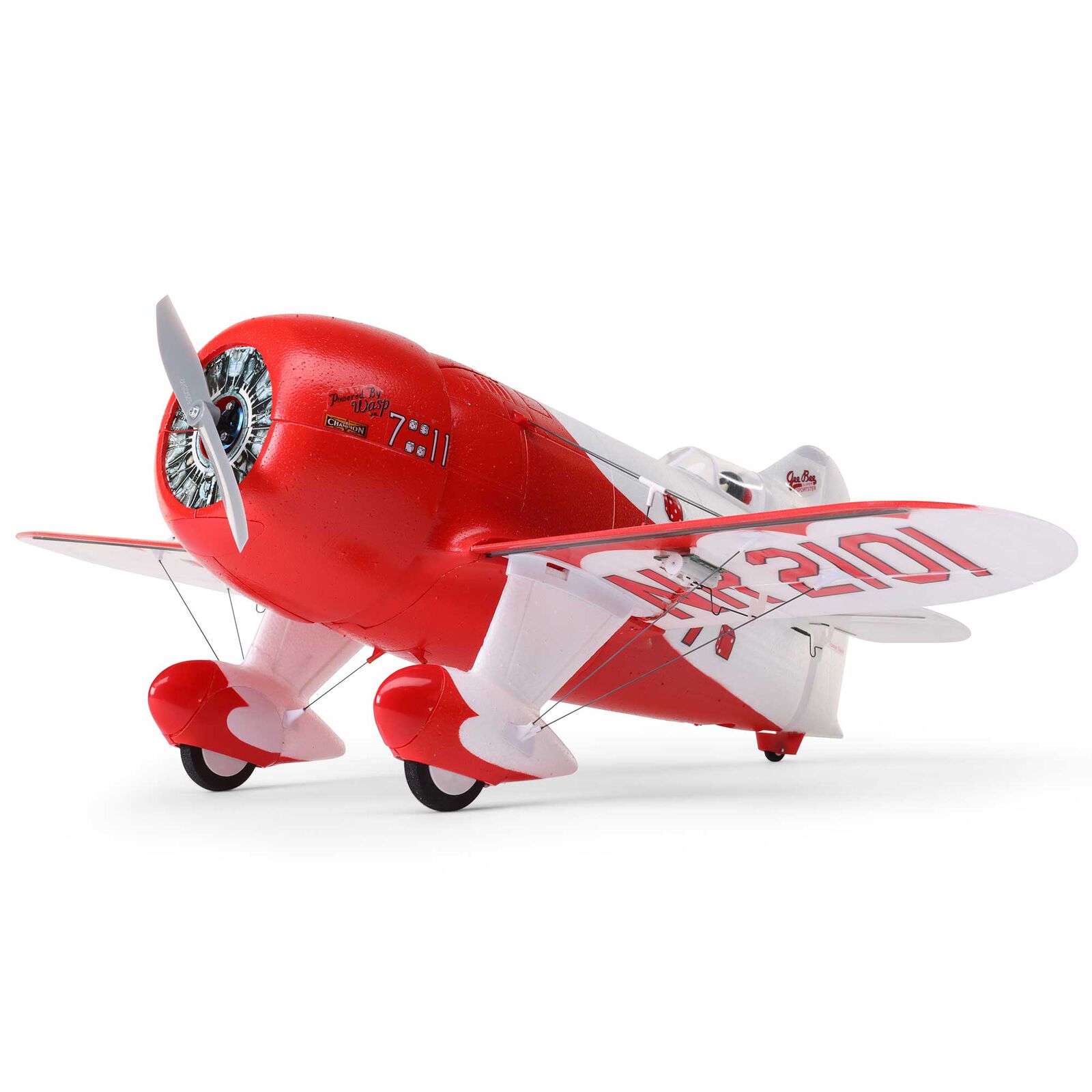 E-flite UMX Gee Bee R-2 510mm BNF Basic with AS3X and SAFE Select-EFLU61500