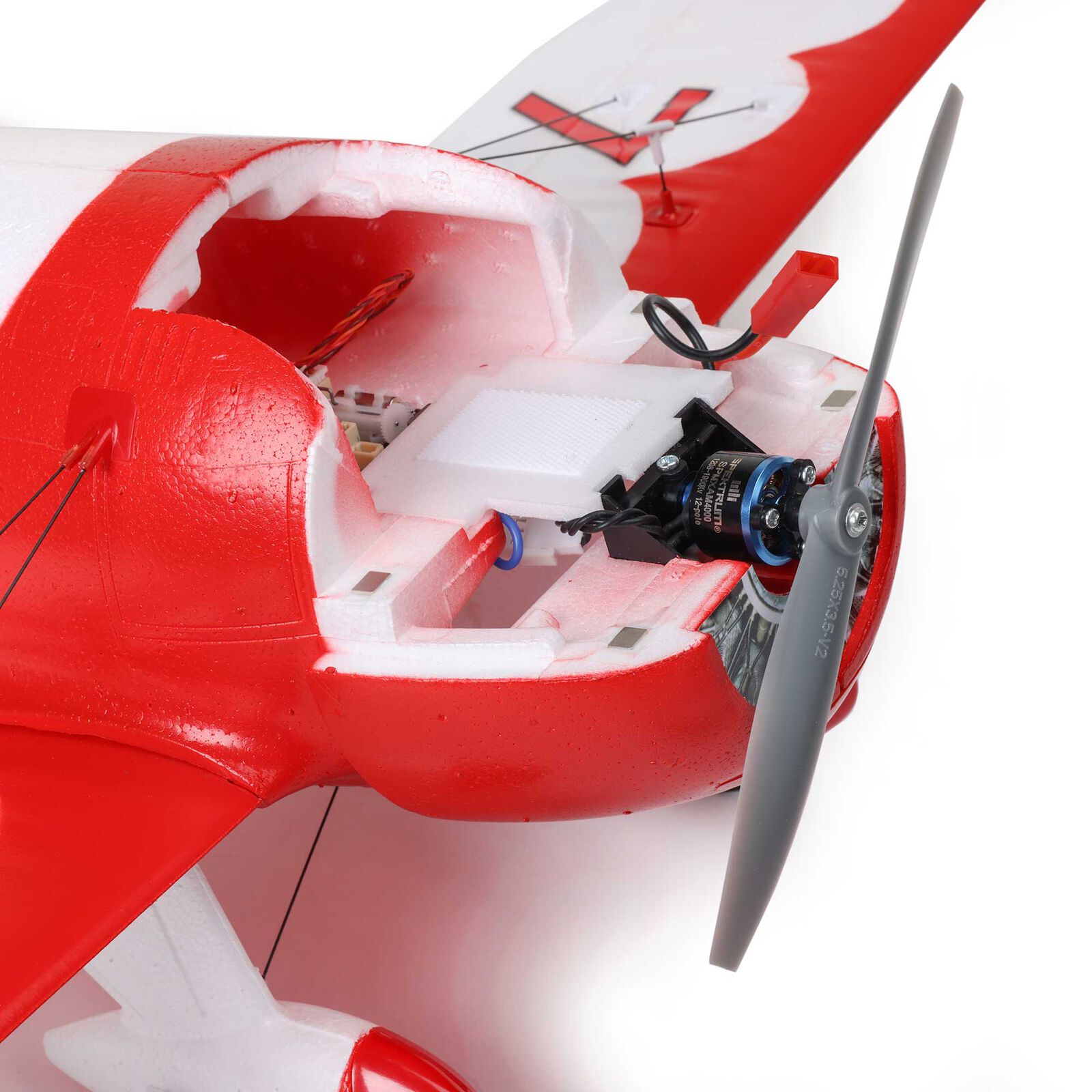 E-flite UMX Gee Bee R-2 510mm BNF Basic with AS3X and SAFE Select-EFLU61500