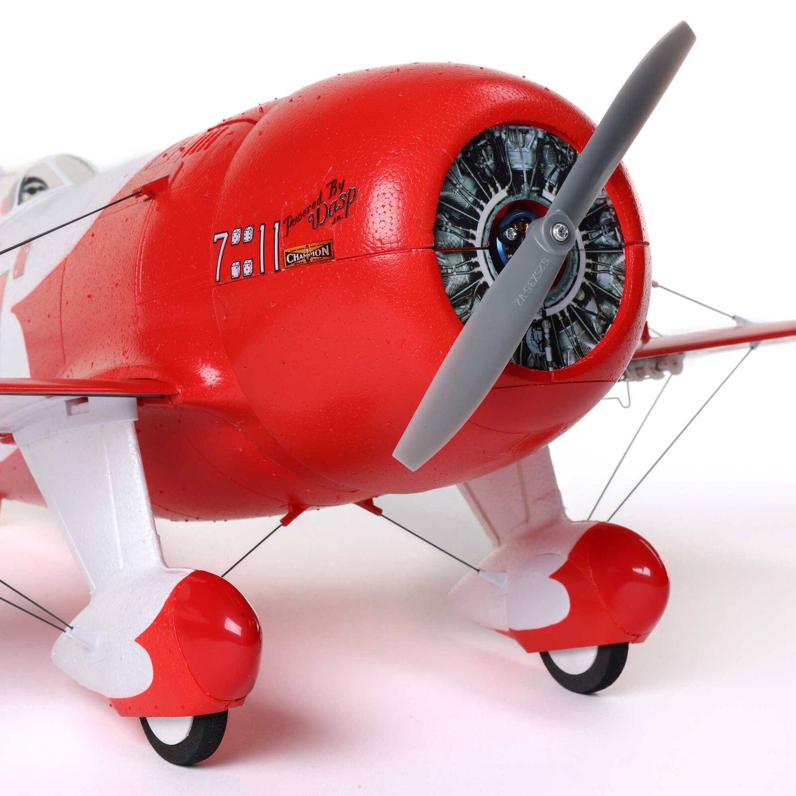 E-flite UMX Gee Bee R-2 510mm BNF Basic with AS3X and SAFE Select-EFLU61500