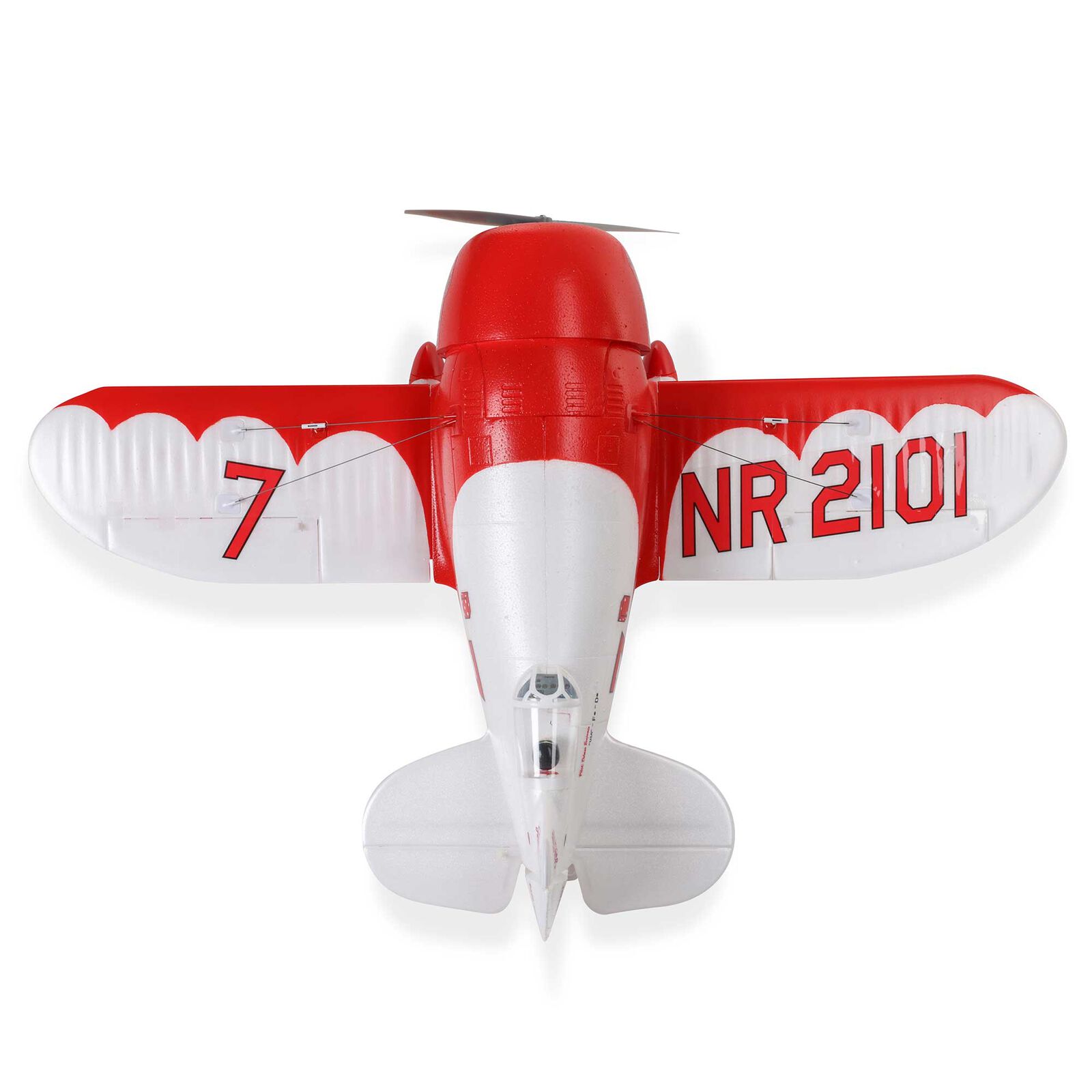 E-flite UMX Gee Bee R-2 510mm BNF Basic with AS3X and SAFE Select-EFLU61500