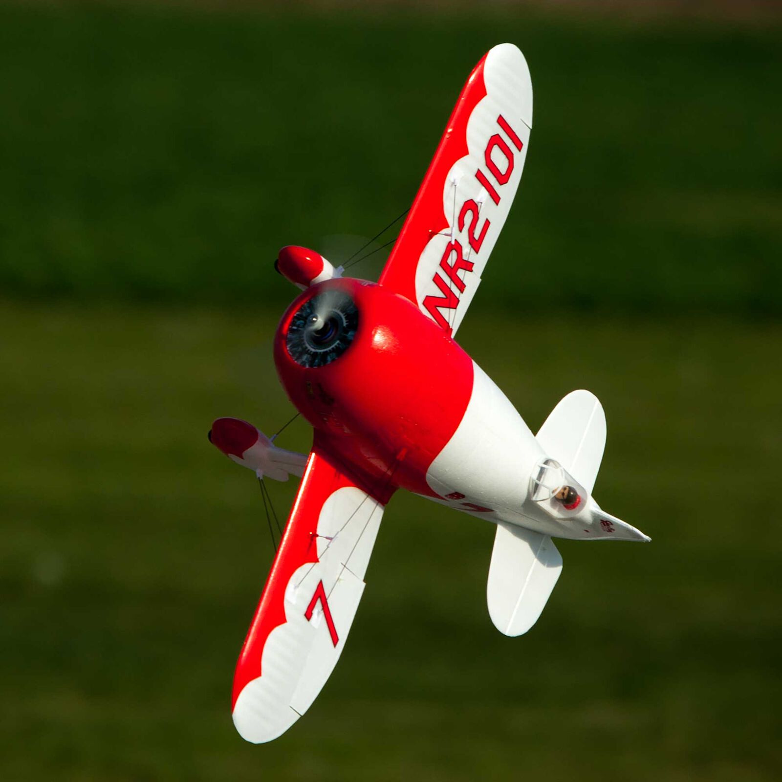 E-flite UMX Gee Bee R-2 510mm BNF Basic with AS3X and SAFE Select-EFLU61500