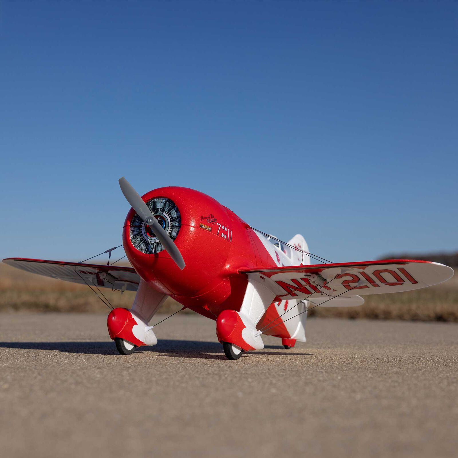 E-flite UMX Gee Bee R-2 510mm BNF Basic with AS3X and SAFE Select-EFLU61500