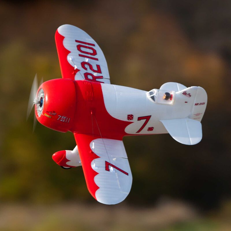E-flite UMX Gee Bee R-2 510mm BNF Basic with AS3X and SAFE Select-EFLU61500