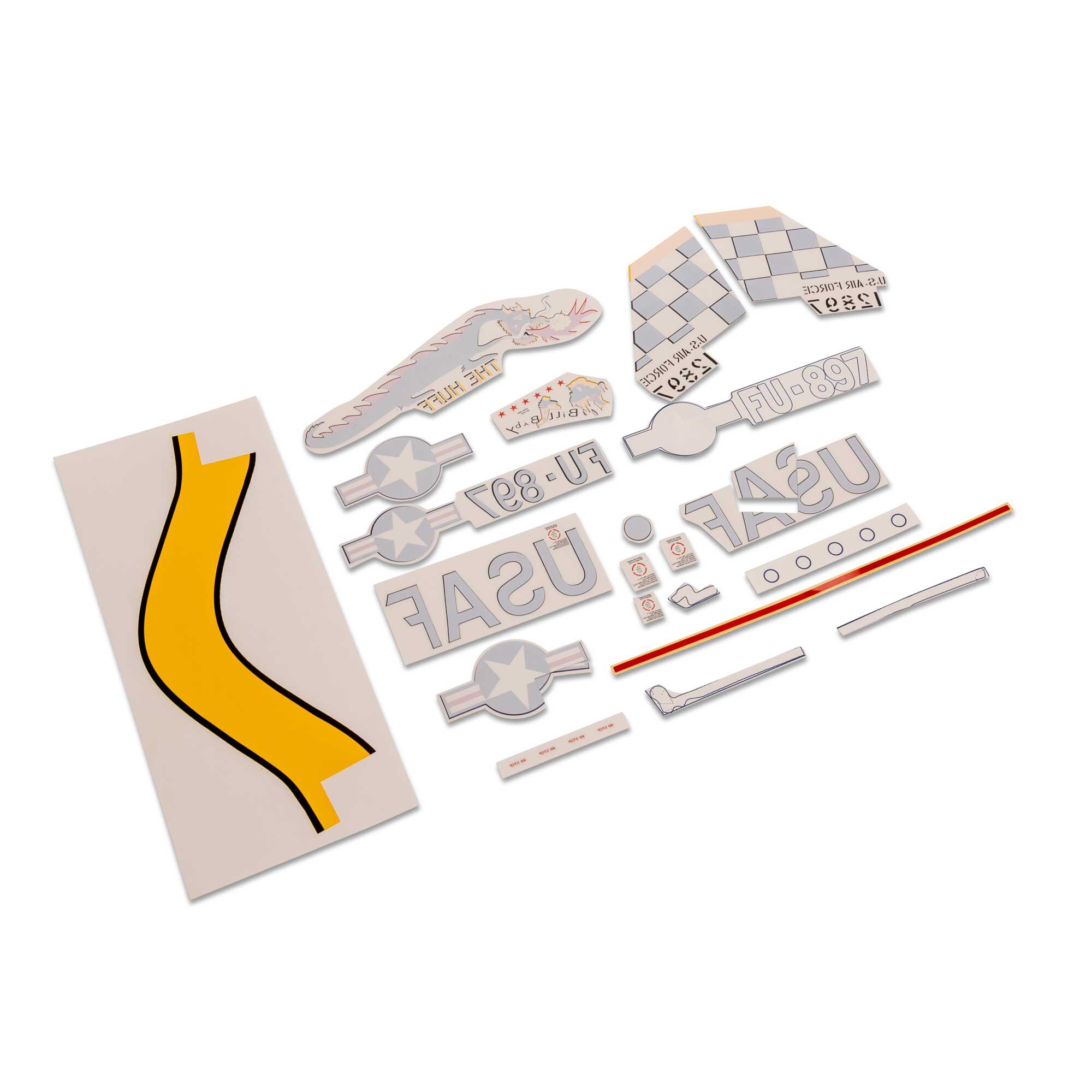 E-flite Decal Sheet: UMX F-86 Sabre-EFLU7056