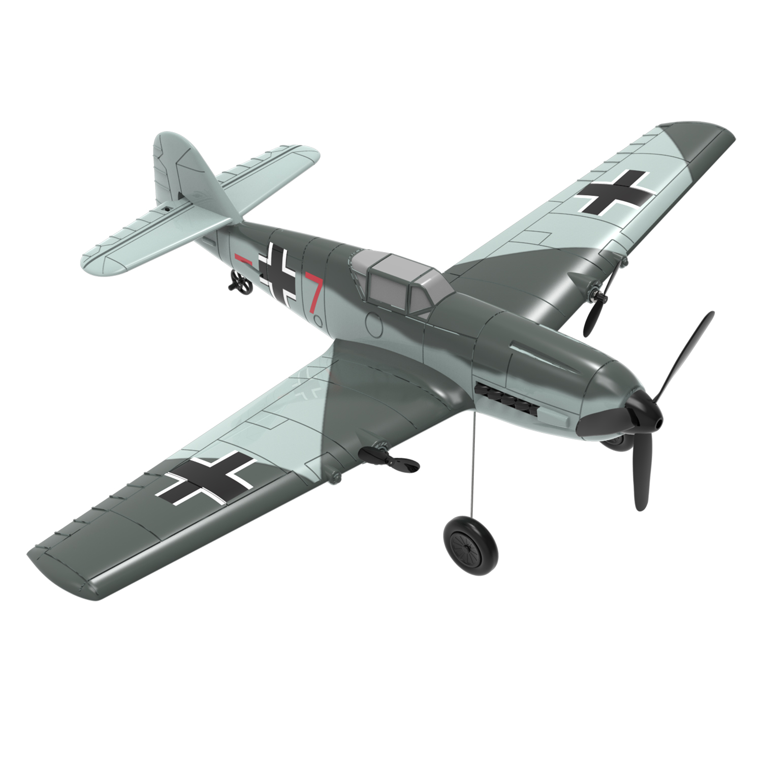 VOLANTEXRC BF109 400mm RTF RC Warbirds Aircraft 3CH-76206