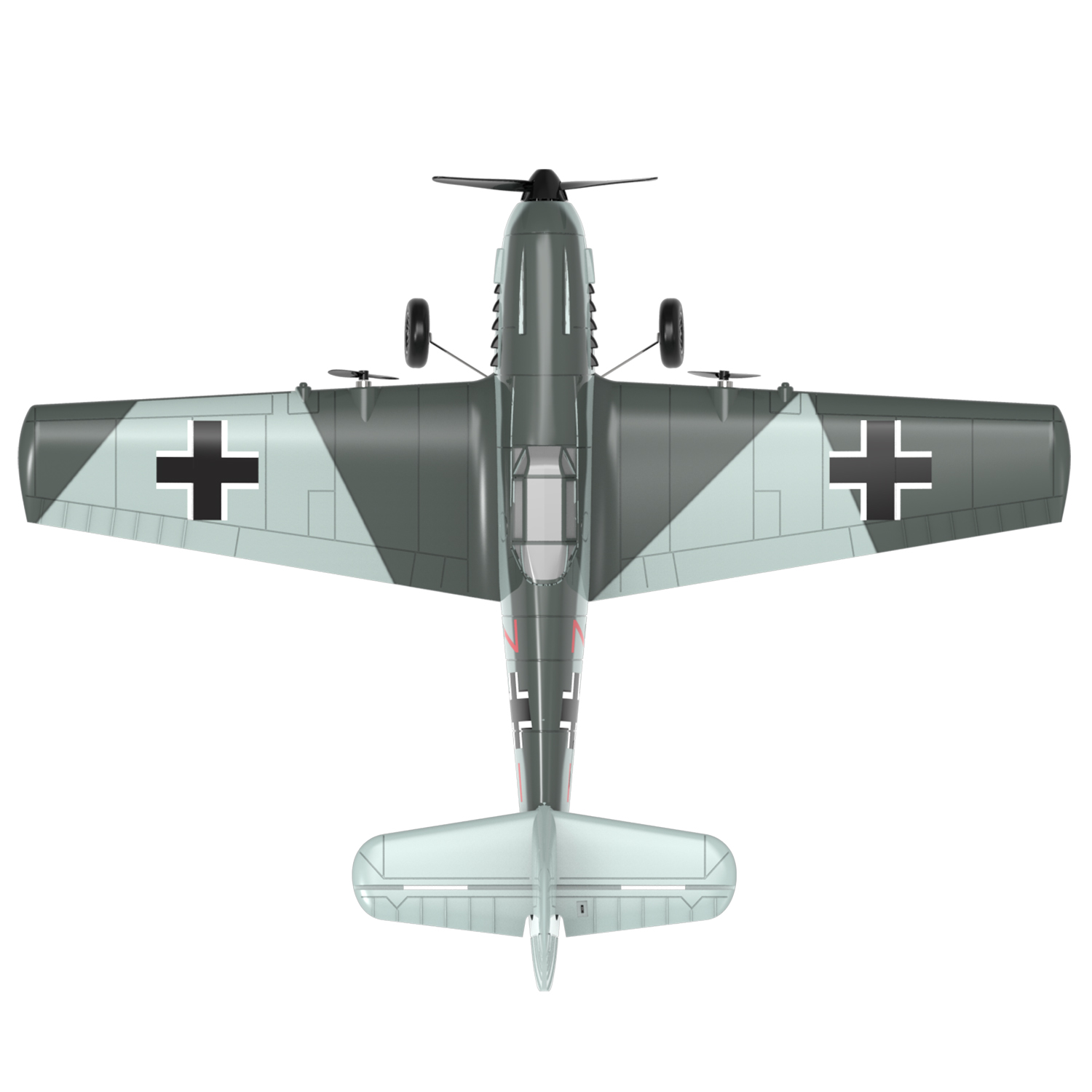 VOLANTEXRC BF109 400mm RTF RC Warbirds Aircraft 3CH-76206
