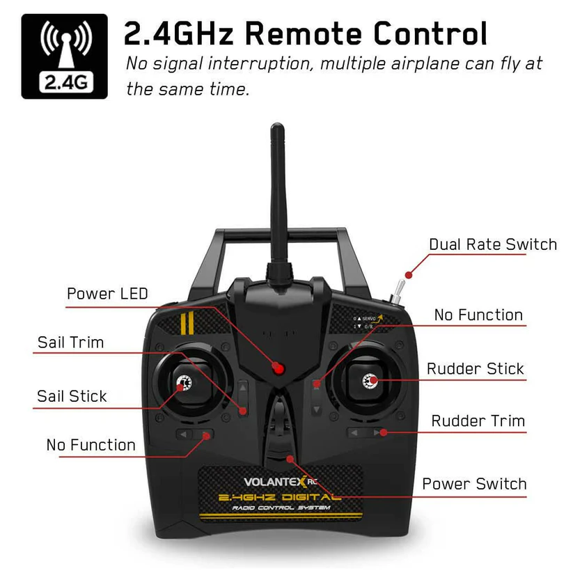 VOLANTEX Hurricane 1M Sailboat RTR-EXA79102R
