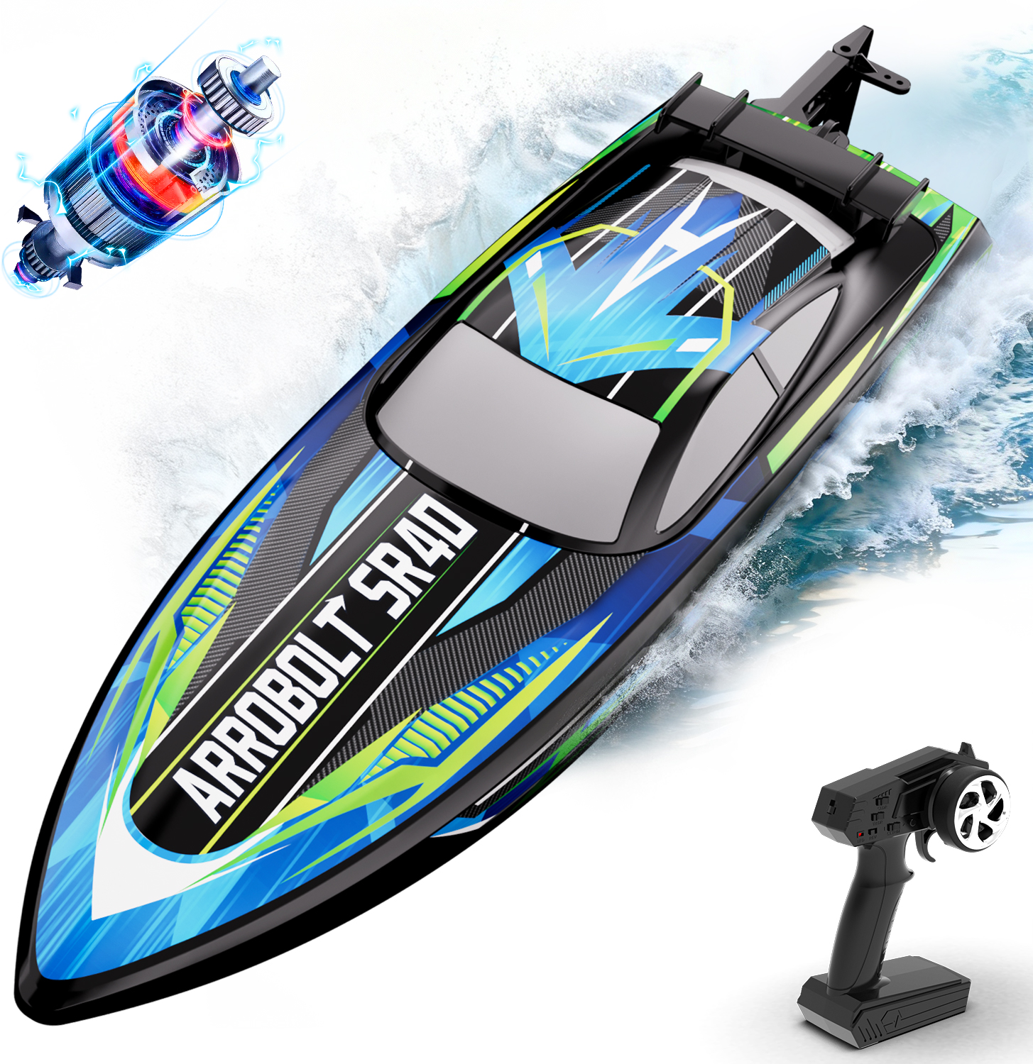 VOLANTEXRC Arrobolt SR 40 Brushless RTR(Blue)-79707