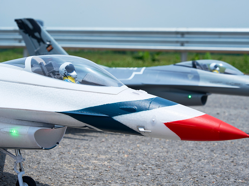 FMS 64mm F-16 Fighting Falcon PNP-HOBBY ZONE