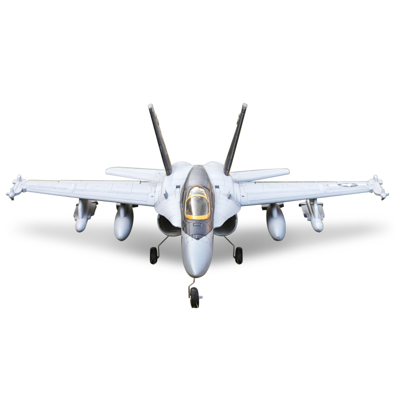FMS 電動リモートコントロール飛行機　F-18 FIGHTER ARF FMS F/A-18 Hornet 64mm EDF Jet PNP - TURBINES RC