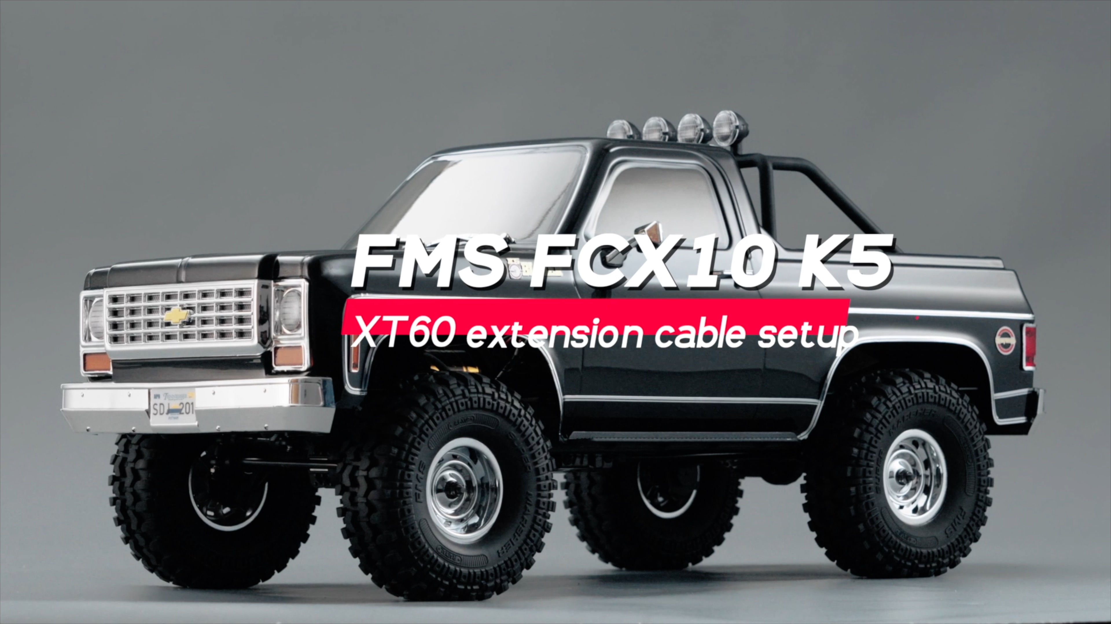 FMS FCX10 Chevrolet K5 Blazer RS 1/10th Scale FMS FCX10 Chevrolet K5 Blazer RS 1/10th Scale