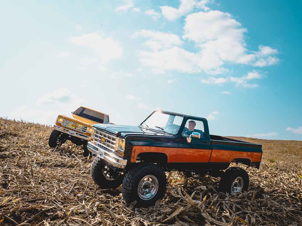 FMS FCX18 Chevrolet K10 RTR 1/18th Scale-HOBBY ZONE