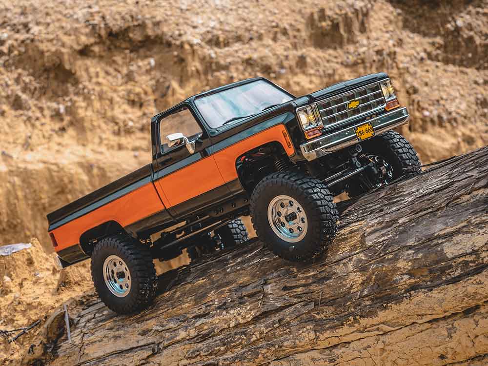 FMS FCX18 Chevrolet K10 RTR 1/18th Scale-HOBBY ZONE