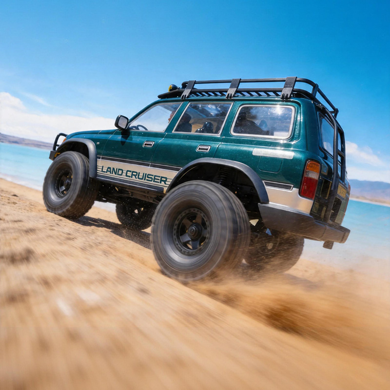 FMS 1:10 FCX10 OVR LC80 Brushless RS RC Crawler-FMS11042RSGN-BL