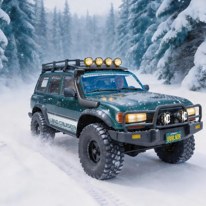 FMS 1:10 FCX10 OVR LC80 Brushless RS RC Crawler-FMS11042RSGN-BL