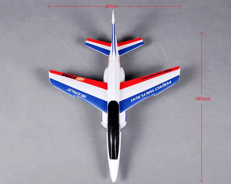 FMS Alpha Hand-Launched Jet Kit