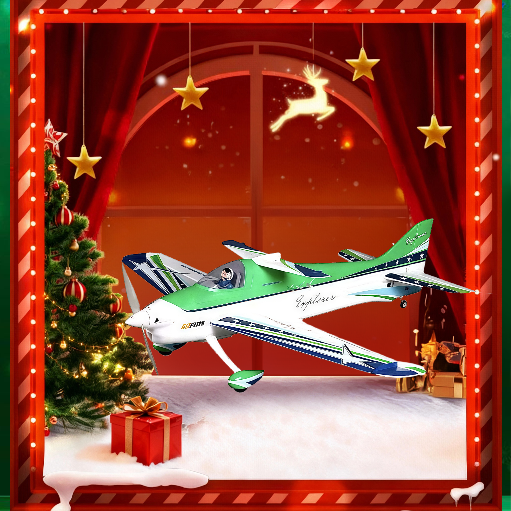 FMS 1020mm F3A Explorer PNP