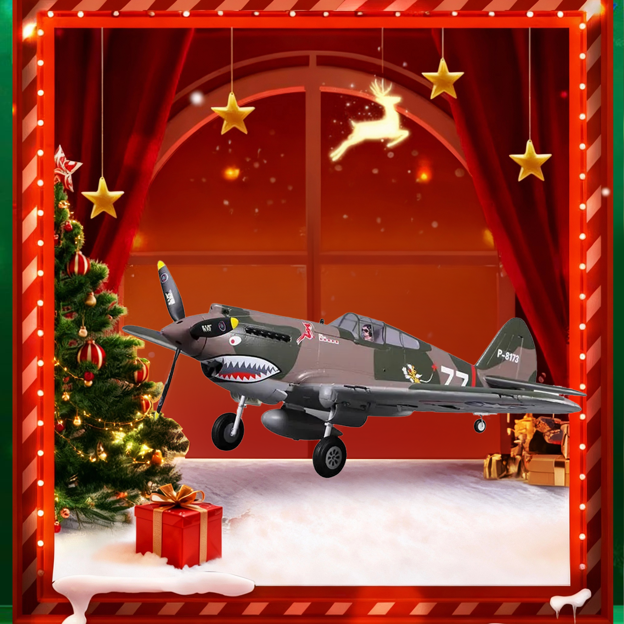 FMS 980mm P-40B Flying Tiger PNP