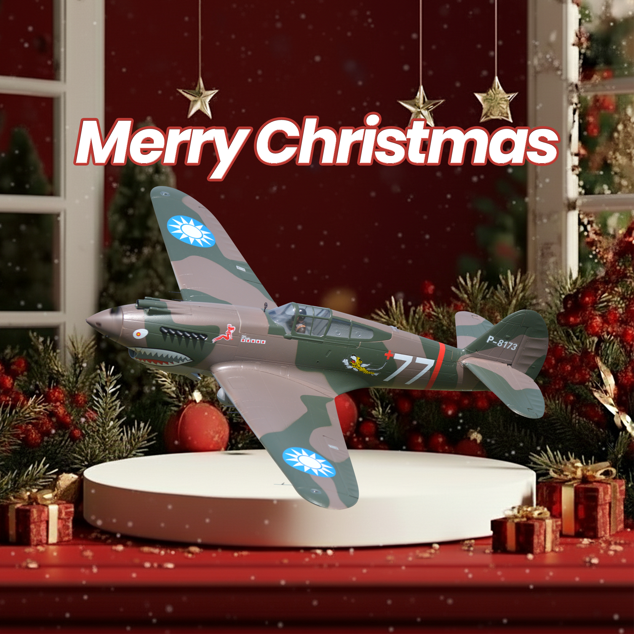 FMS 1400mm P-40B Warhawk Flying Tiger PNP