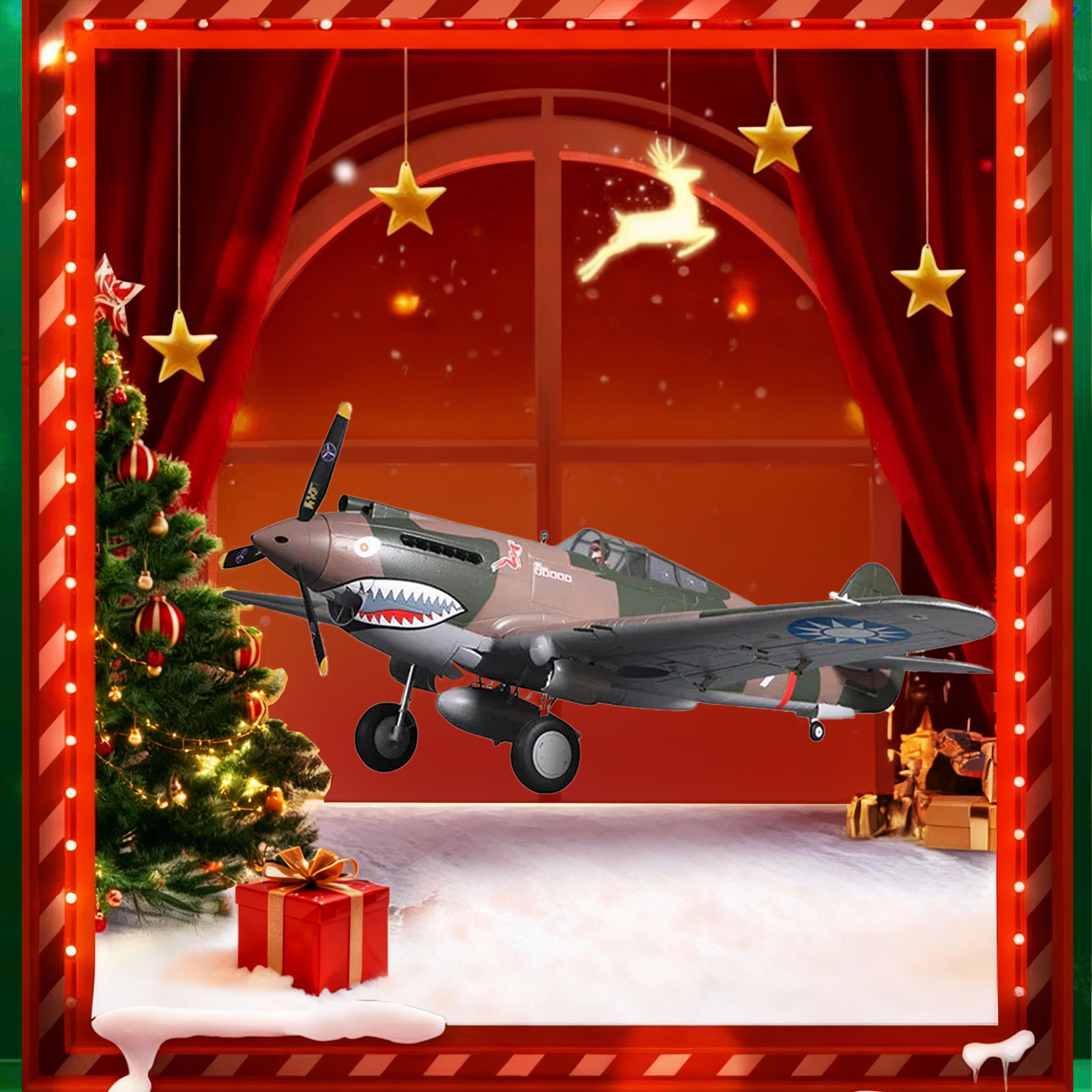 FMS 1400mm P-40B Warhawk Flying Tiger PNP