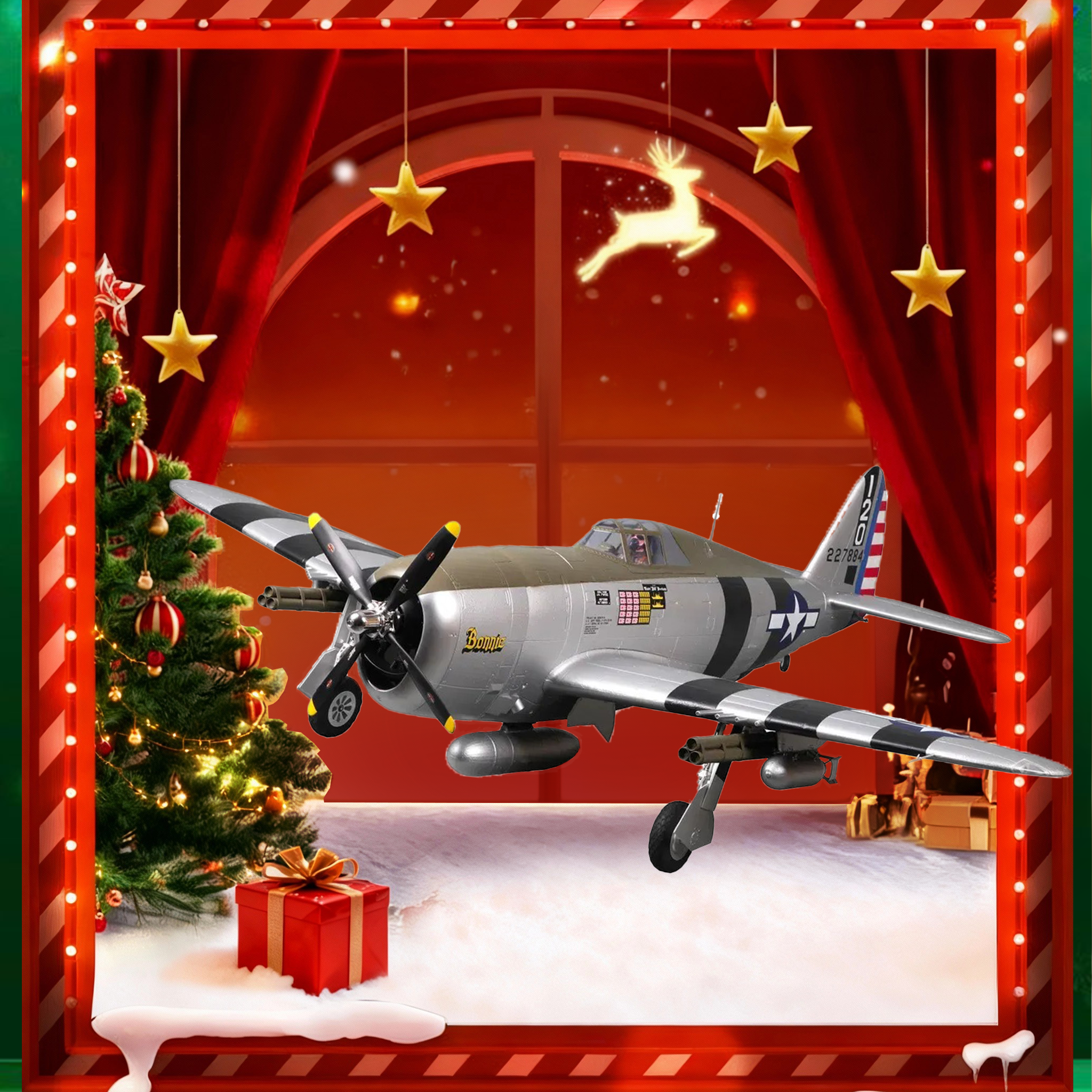 FMS P-47 1500mm PNP Thunderbolt Bonnie