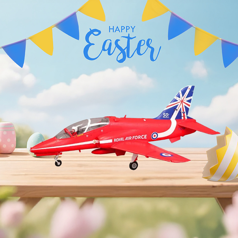 FMS 80mm BAE Hawk Red Arrow EDF PNP