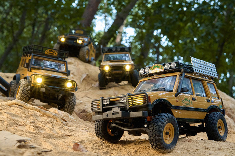 FMS FCX24M Land Rover Camel Trophy Edition RTR 1/24th Scale-HOBBY ZONE