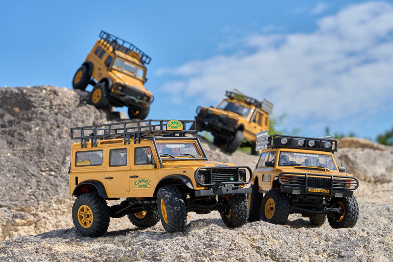 FMS 1:24ランドローバーCamel Trophyエディション FCX24M Amazon.com: BEEZRC FMS 1/24 RC Crawler RTR FCX24M Land Rover