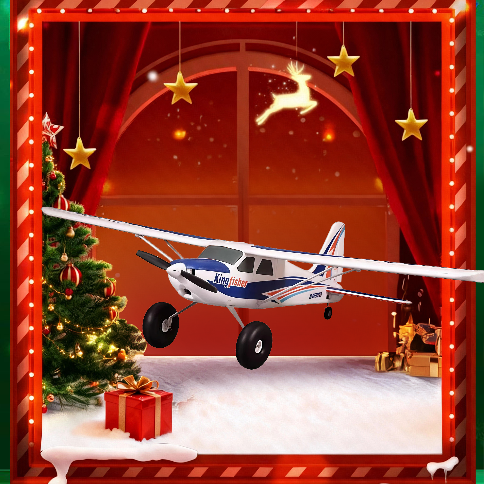 FMS 1400mm Kingfisher with Reflex V3 PNP