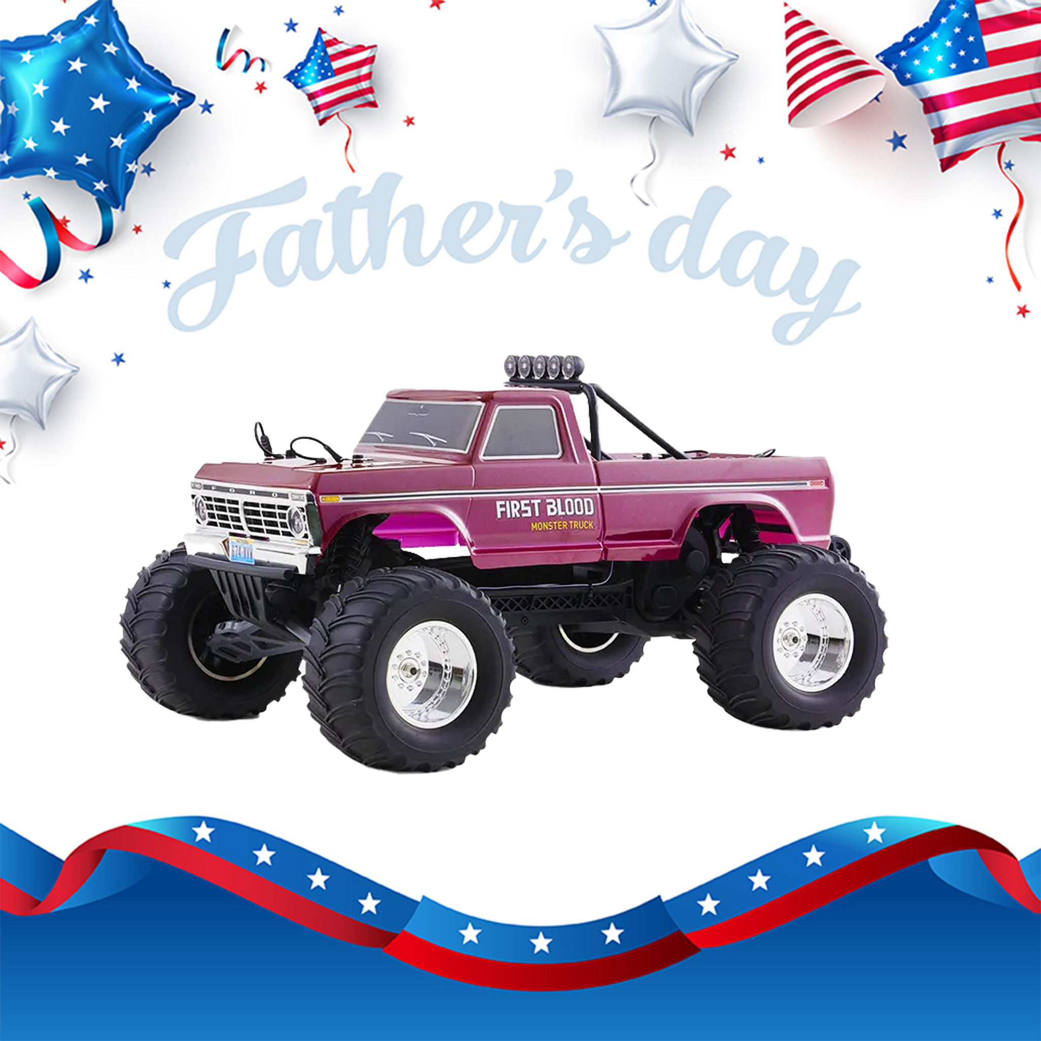 FMS 1:10 Ford F-100 Monster Truck RTR/RS